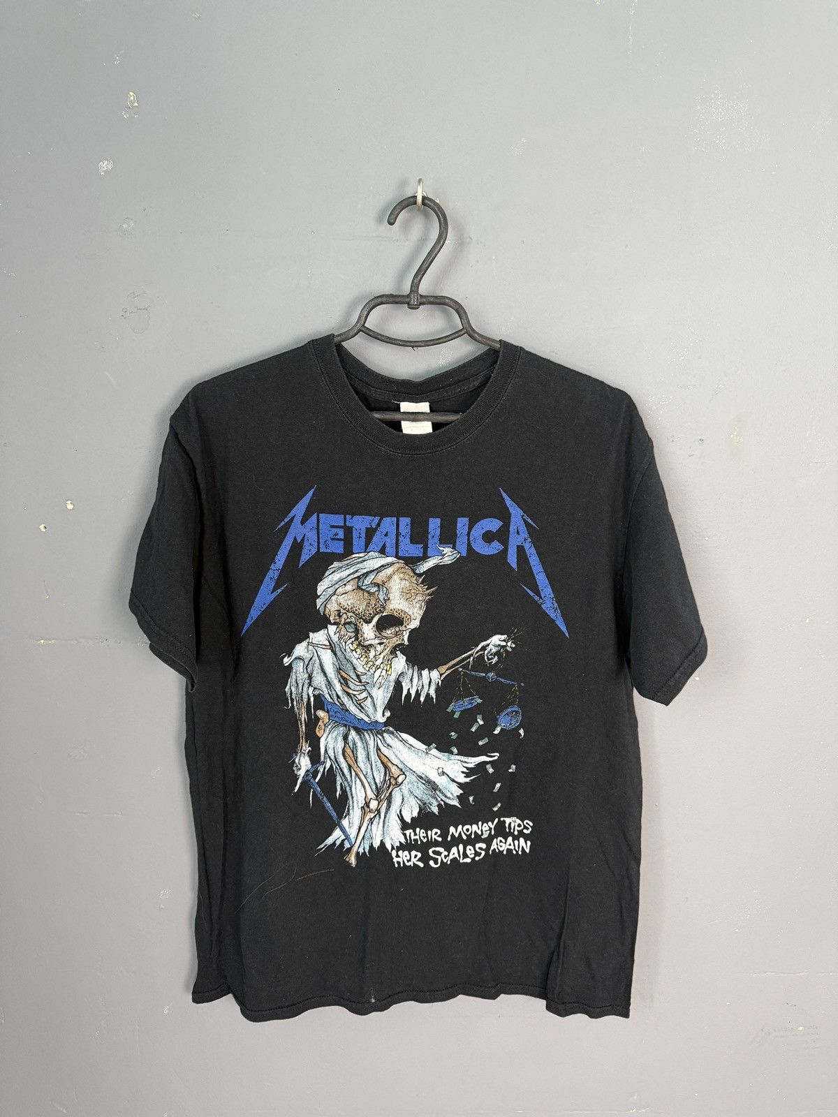 Metallica Vintage 00’s Metallica Tee Shirt Double Logo y2k Size US L / EU 52-54 / 3 - 3 Thumbnail