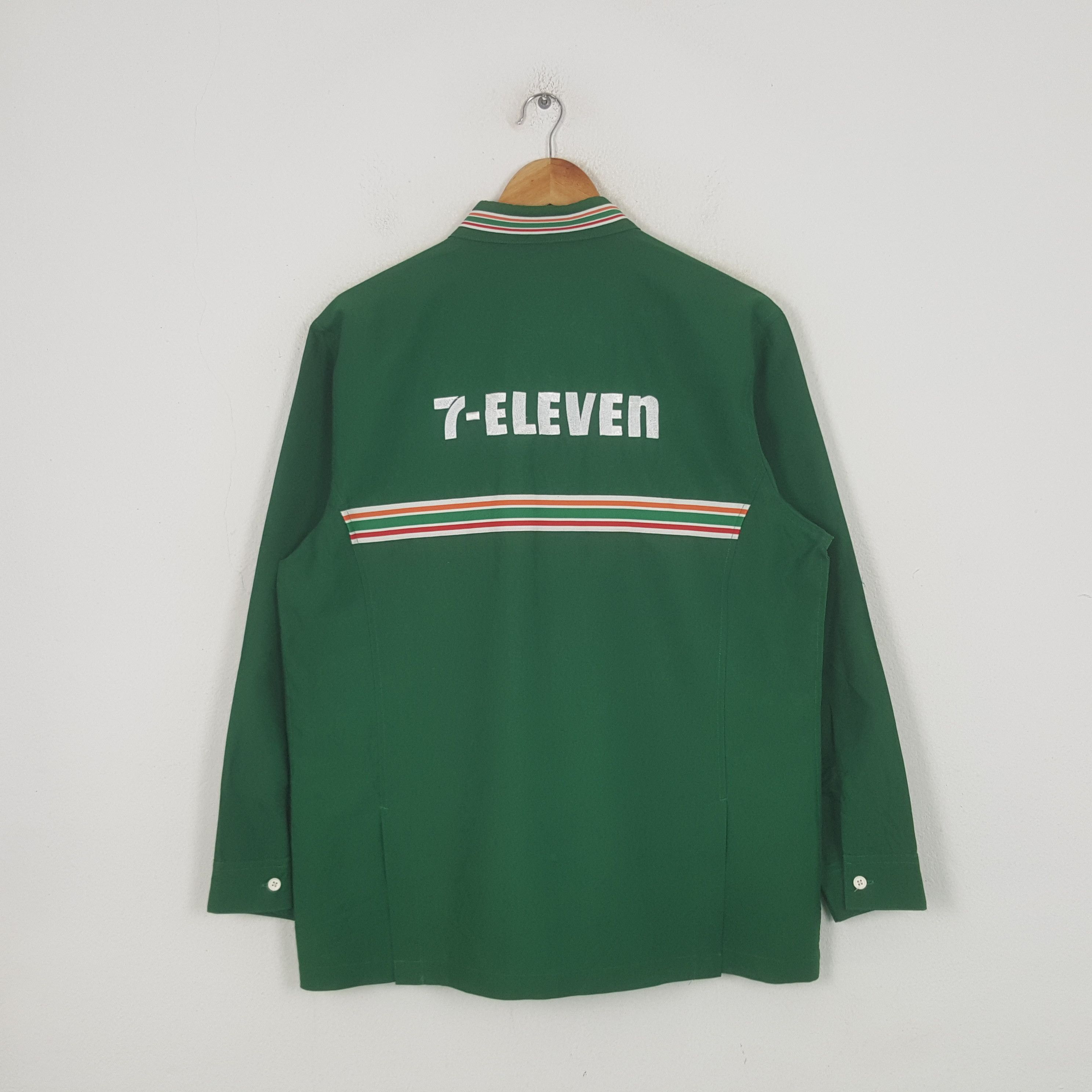 Japanese Brand Vintage 7 Eleven Japanese Brand Uniform Jacket RR28 Size US M / EU 48-50 / 2 - 1 Thumbnail