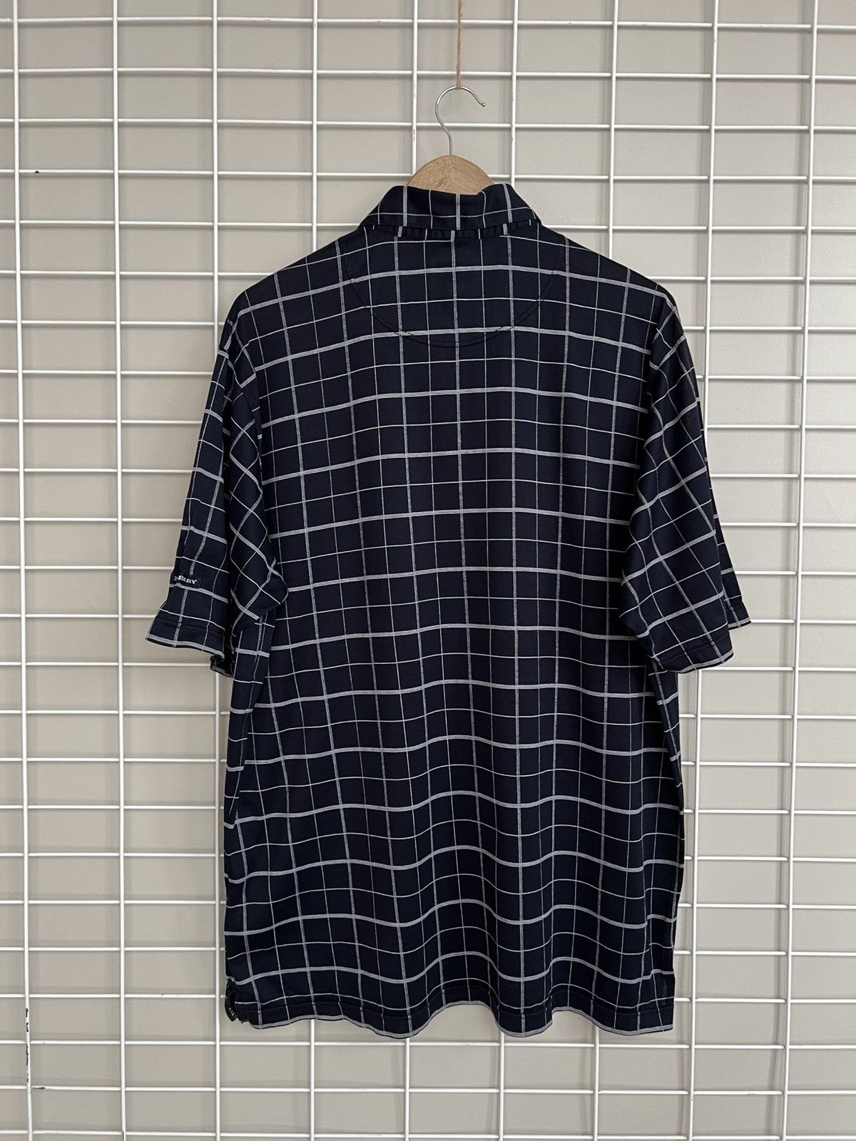 Burberry Burberry Golf Nova Checked Polo Shirt Size L Short Sleeve Size US L / EU 52-54 / 3 - 7 Thumbnail
