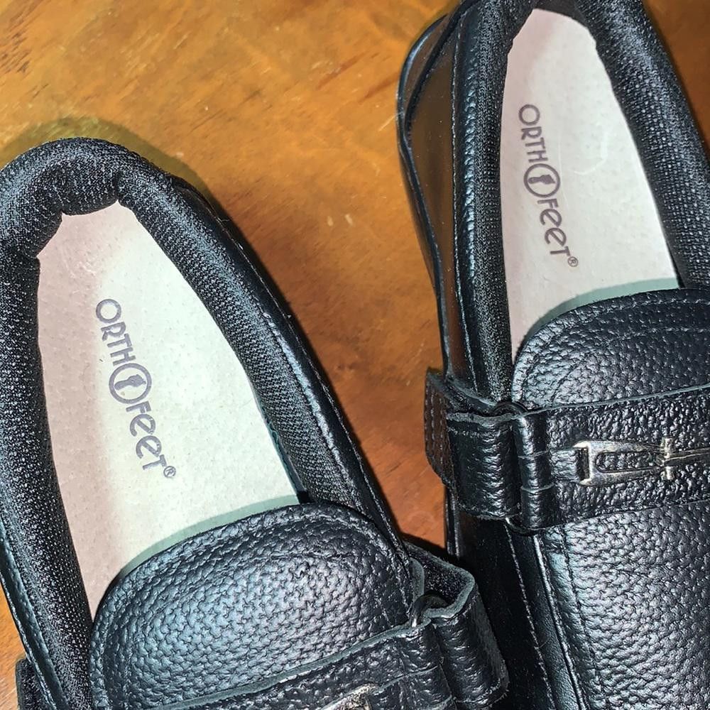 Designer Orthofeet slip-on shoes - Ladies 6.5D Size US 6.5 / IT 36.5 - 2 Thumbnail