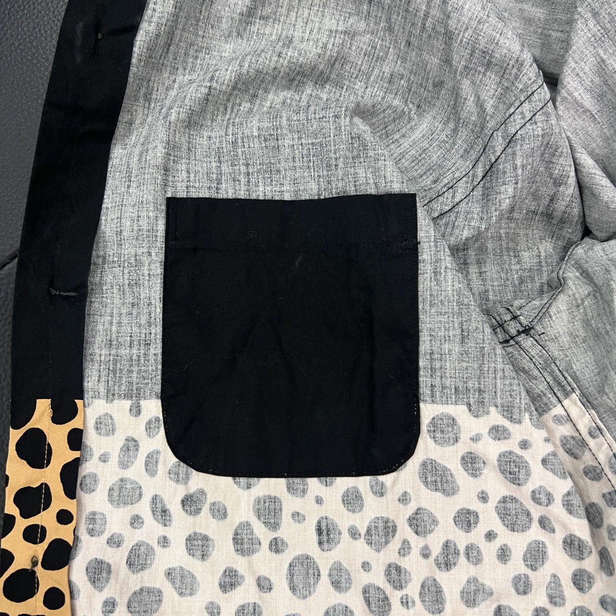 Undercover Undercover SS13 Lookbook Leopard Panel Shirt Size US L / EU 52-54 / 3 - 10 Thumbnail