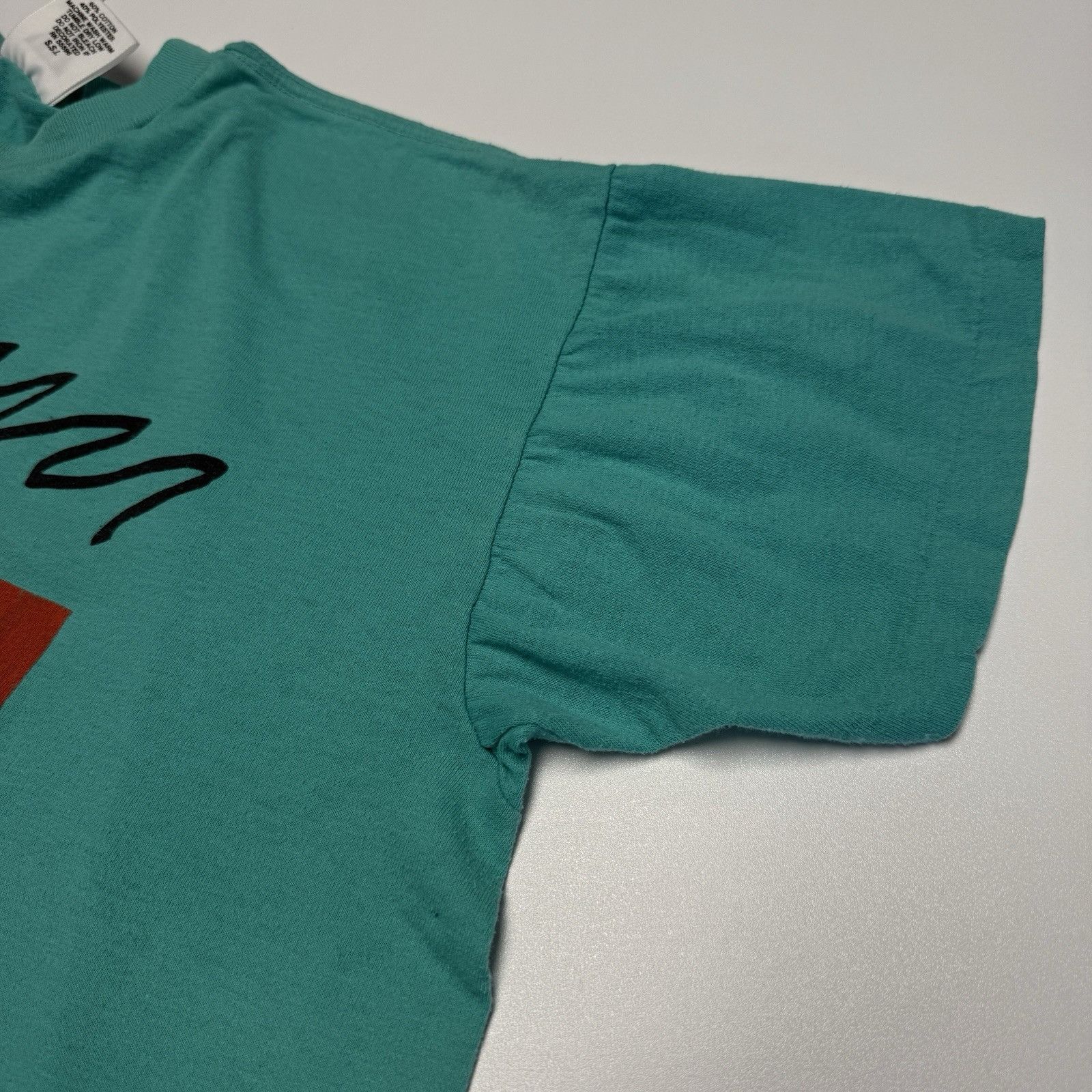 Vintage Vintage 90s Wave Round Surf T Shirt Mens XL Teal Woody Car S Size US XL / EU 56 / 4 - 6 Thumbnail