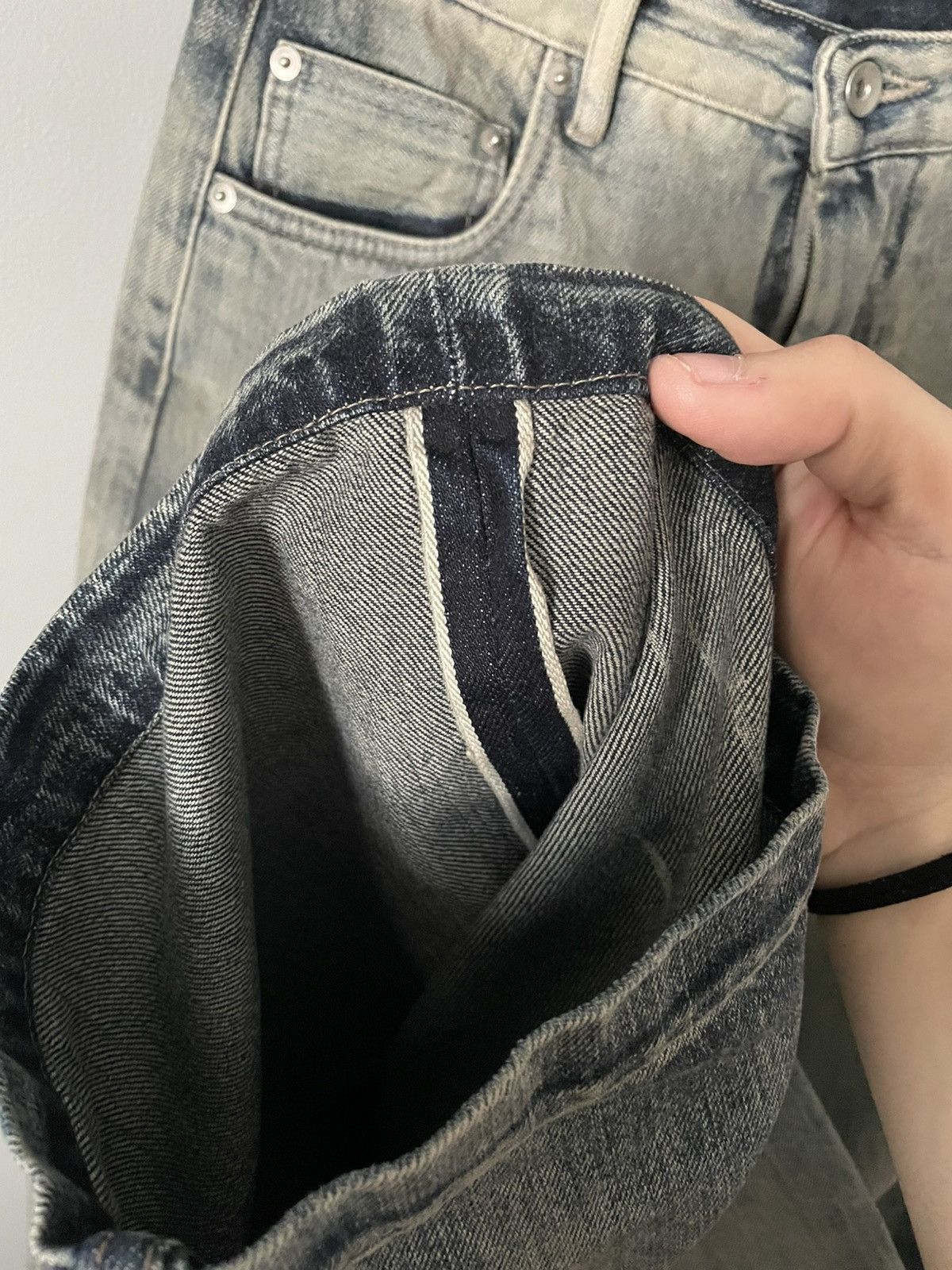 Rick Owens Drkshdw Rick Owens DRKSHDW Sky Denim Size 28 Size US 28 / EU 44 - 5 Thumbnail