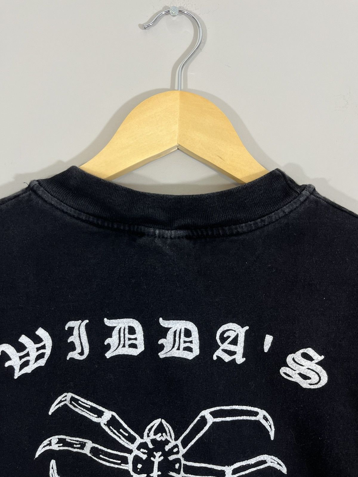 Vintage Motorcycle Club Faded Distressed Black MC Tee Size US XL / EU 56 / 4 - 6 Thumbnail