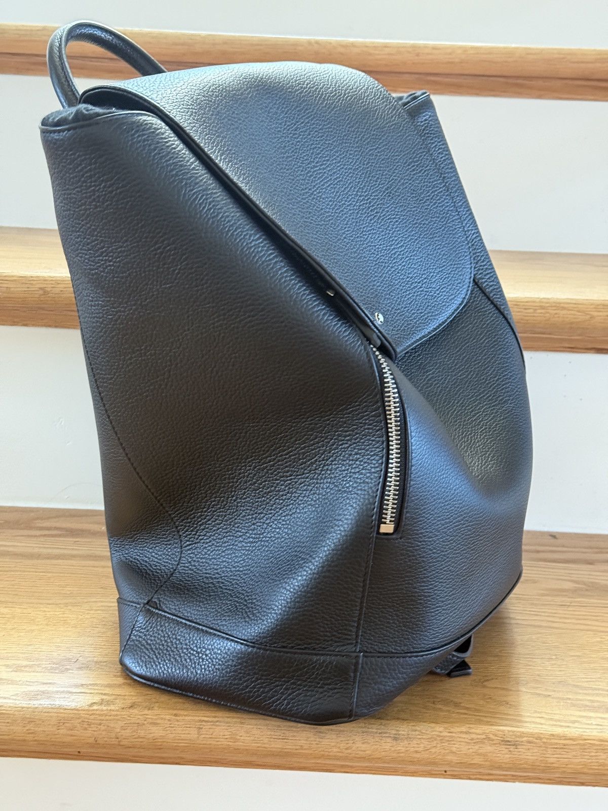 Montblanc Montblanc Leather Backpack Size ONE SIZE - 2 Thumbnail