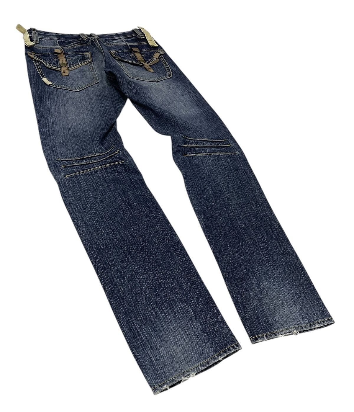 PPFM PPFM Bikers Distressed Jeans Size US 29 - 6 Thumbnail