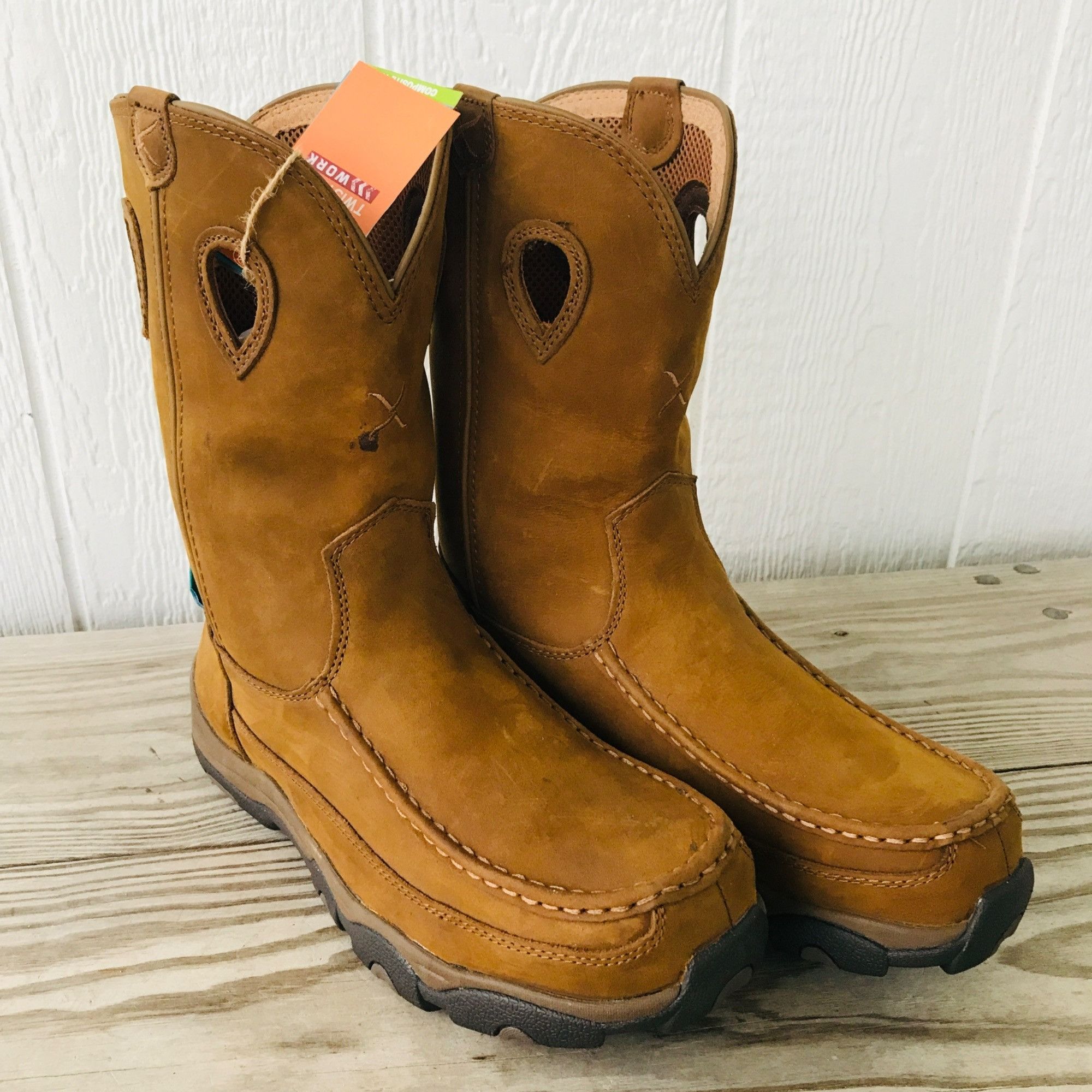 twisted x steel toe waterproof boots