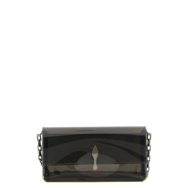 Christian Louboutin CHRISTIAN LOUBOUTIN Bettina Mini Strap Clutch Bag Black New Size ONE SIZE - 1 Thumbnail