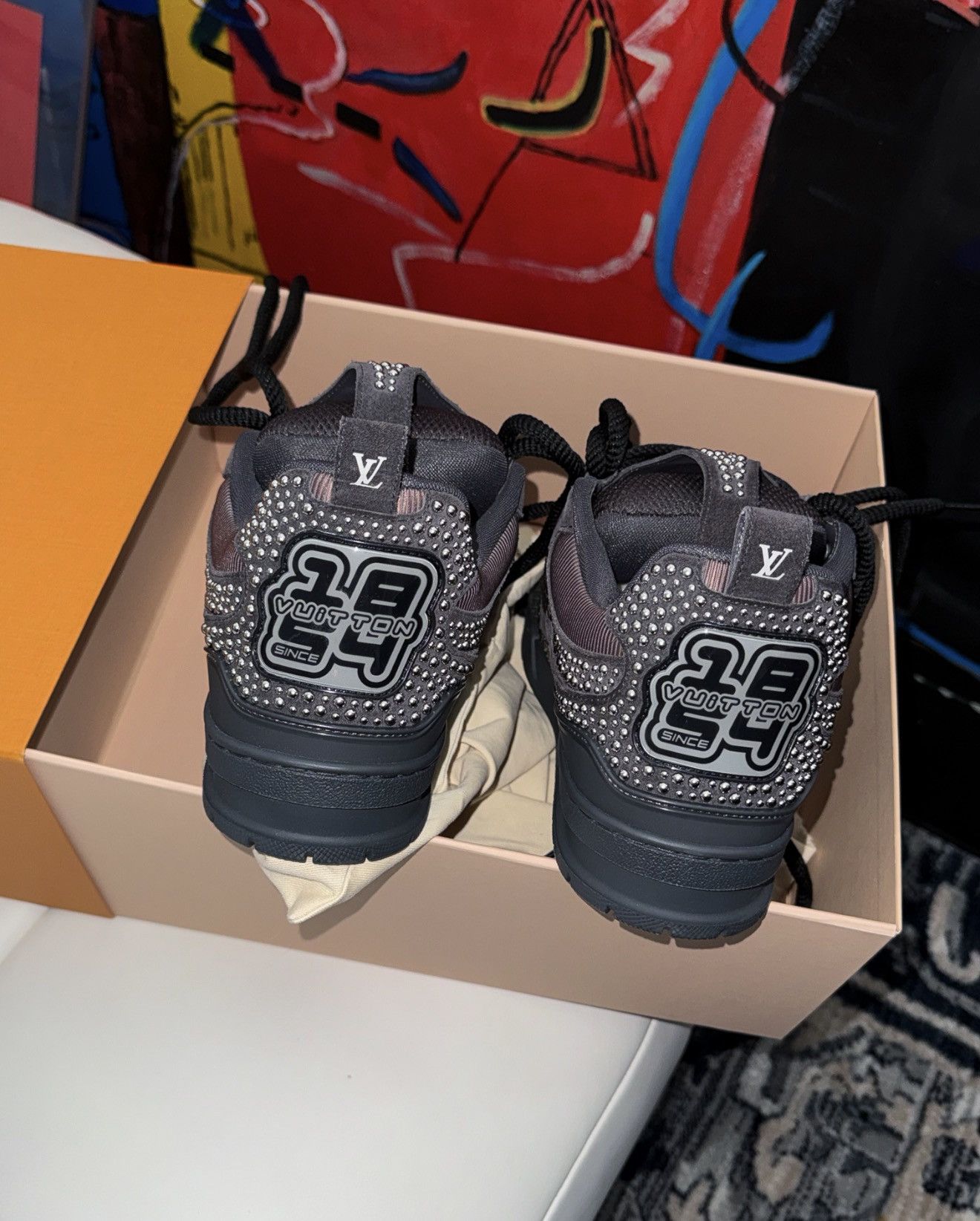 Louis Vuitton Crystal skate sneakers lv9.5 Size US 9 / EU 42 - 5 Thumbnail