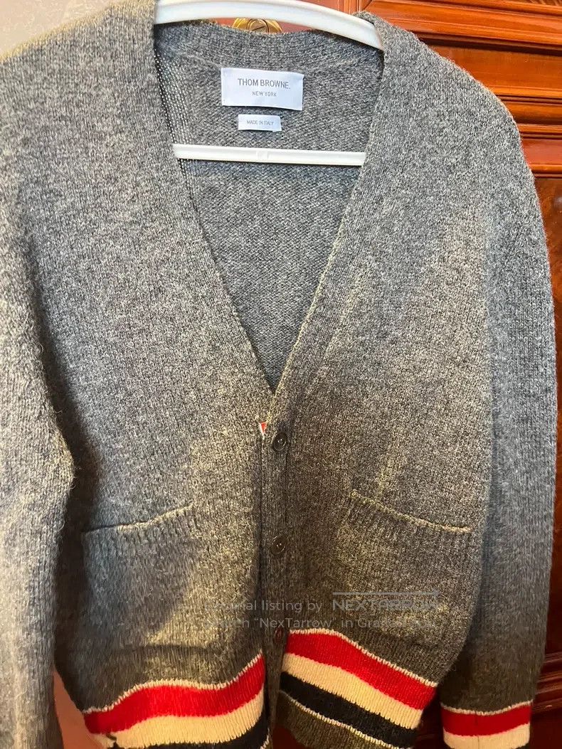 Thom Browne Thom Browne Knit cardigan Size US L / EU 52-54 / 3 - 9 Thumbnail