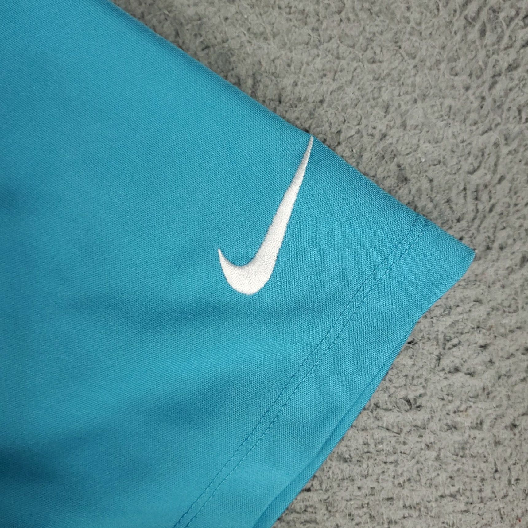 Nike Nike Polo Shirt Mens Size Large Blue Swoosh Golf Casual Short Sleeve Size US L / EU 52-54 / 3 - 3 Thumbnail
