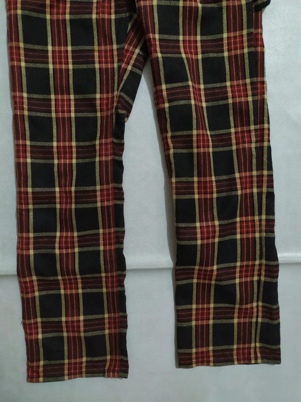 Japanese Brand Peace Japanese Checkered Pants Size US 27 - 3 Thumbnail