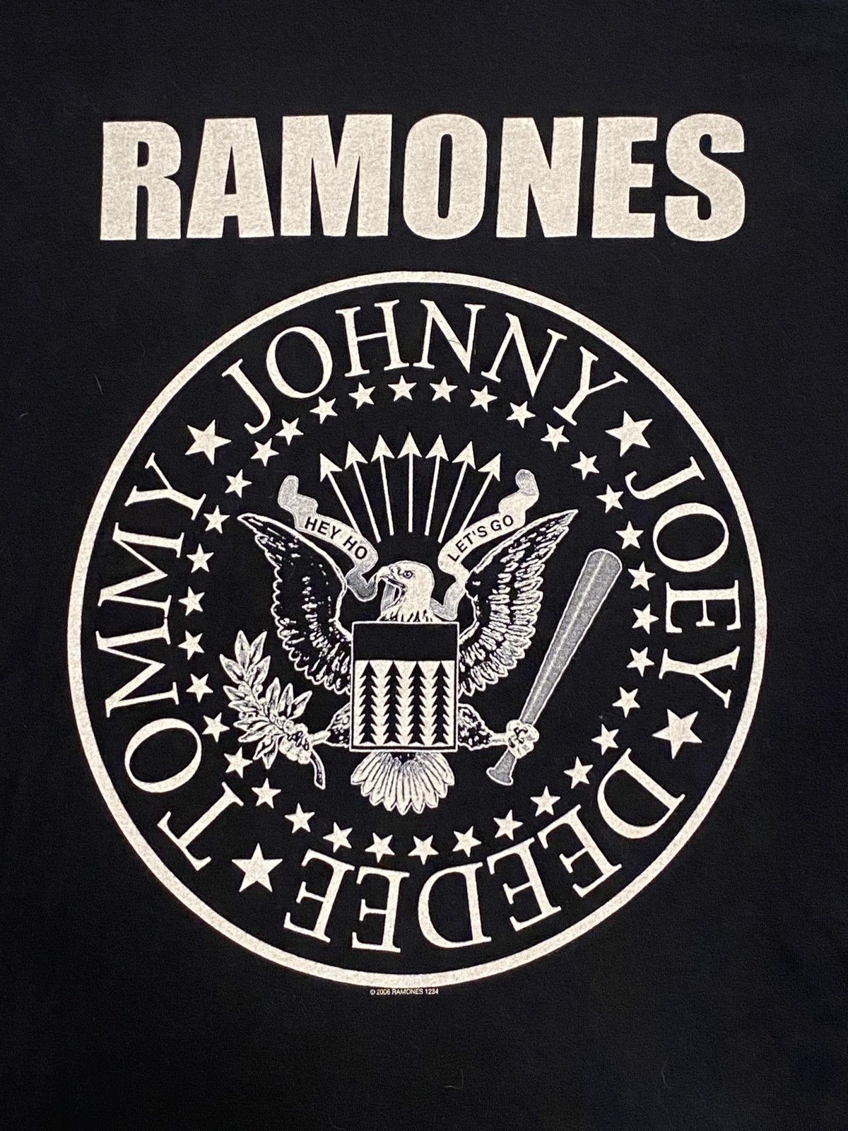 Band Tees Vintage Ramones Shirt 2006 Black Graphic 1 2 3 4 Label Tee Size US S / EU 44-46 / 1 - 2 Thumbnail