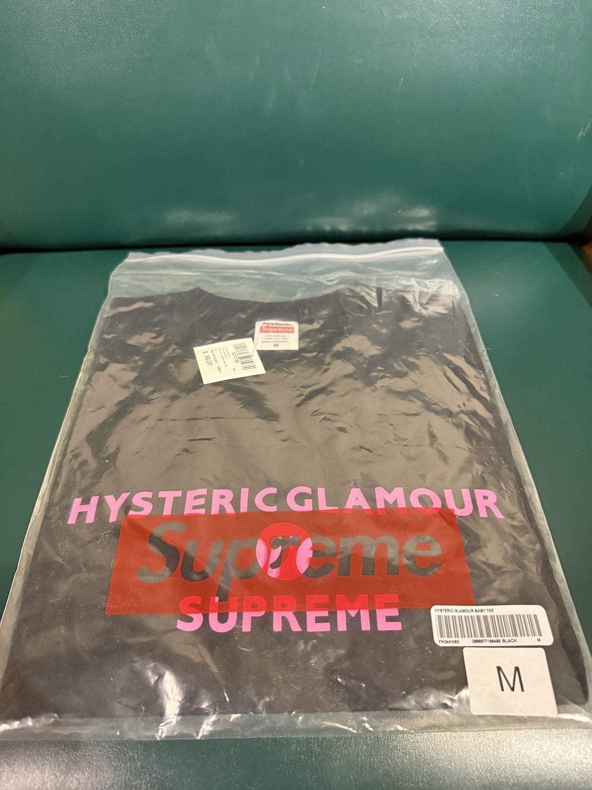 Hysteric Glamour Supreme Hysteric Glamour Black Baby Tee Top FW24 Size M / US 6-8 / IT 42-44 - 4 Thumbnail