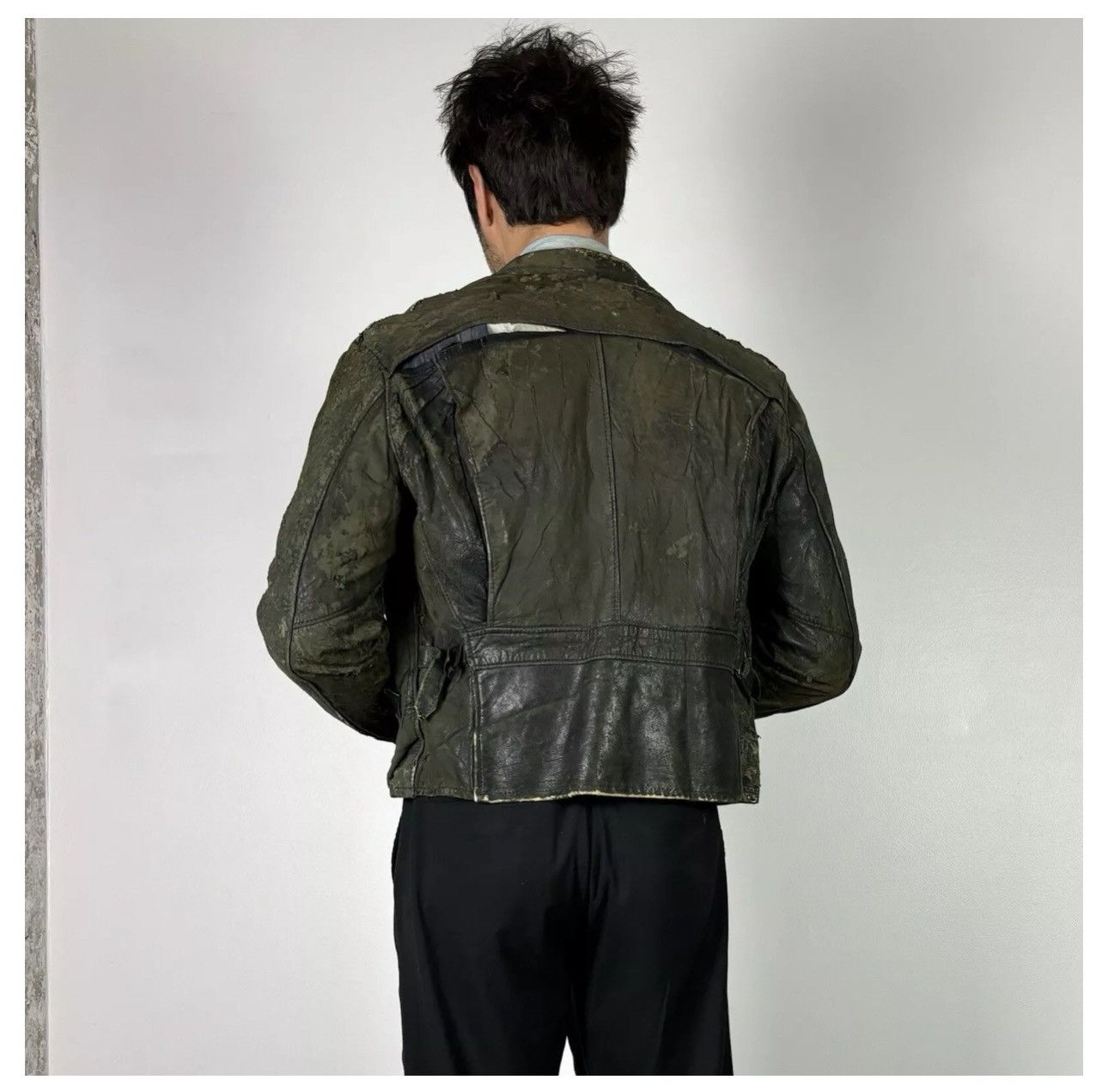 Vintage Vintage 1930’s Leather Moto Jacket - Archival Size US M / EU 48-50 / 2 - 3 Thumbnail