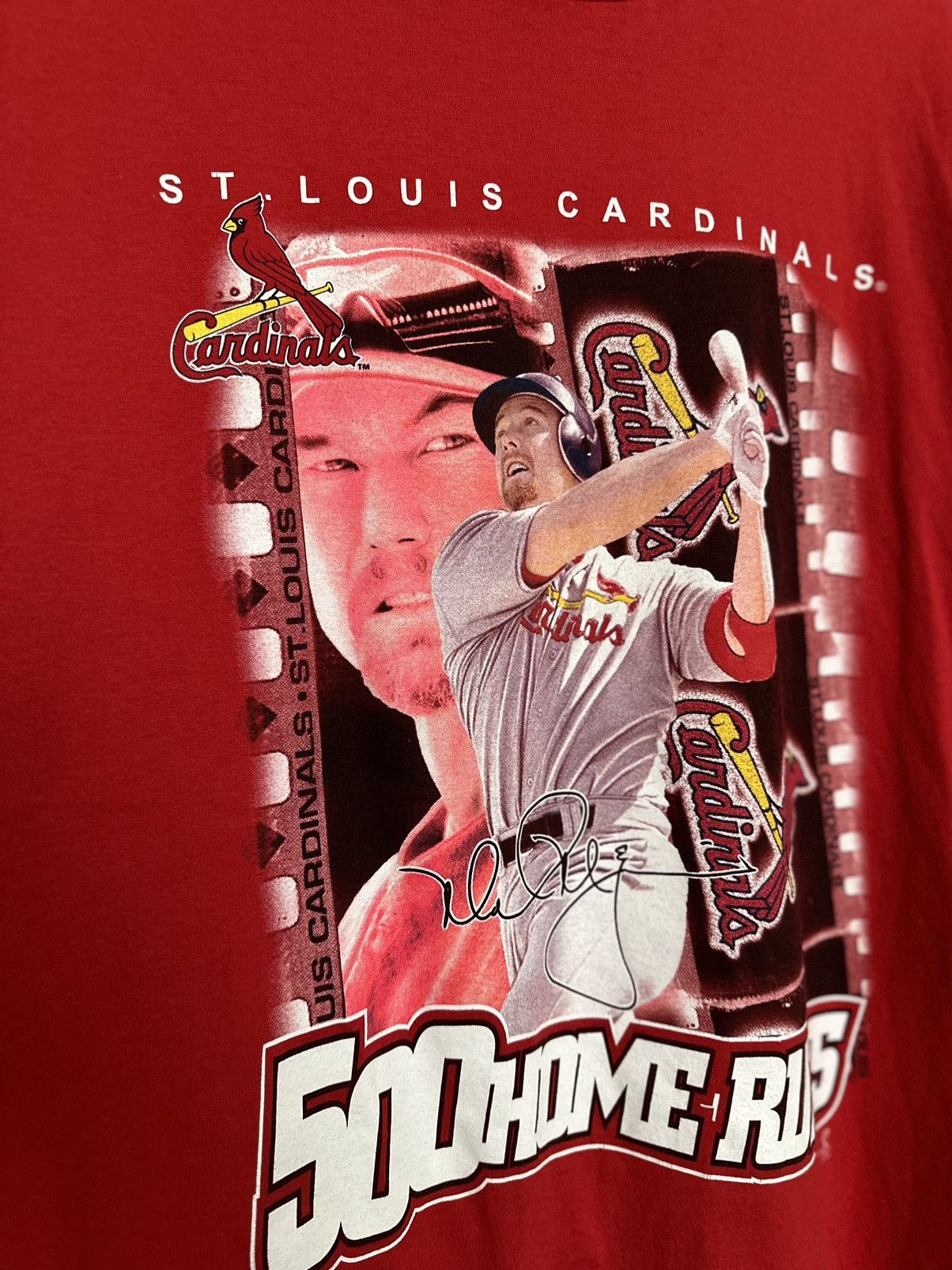MLB Vintage 1999 ST LOUIS CARDINALS “500 Home Runs” MLB Tshirt Size US L / EU 52-54 / 3 - 6 Thumbnail