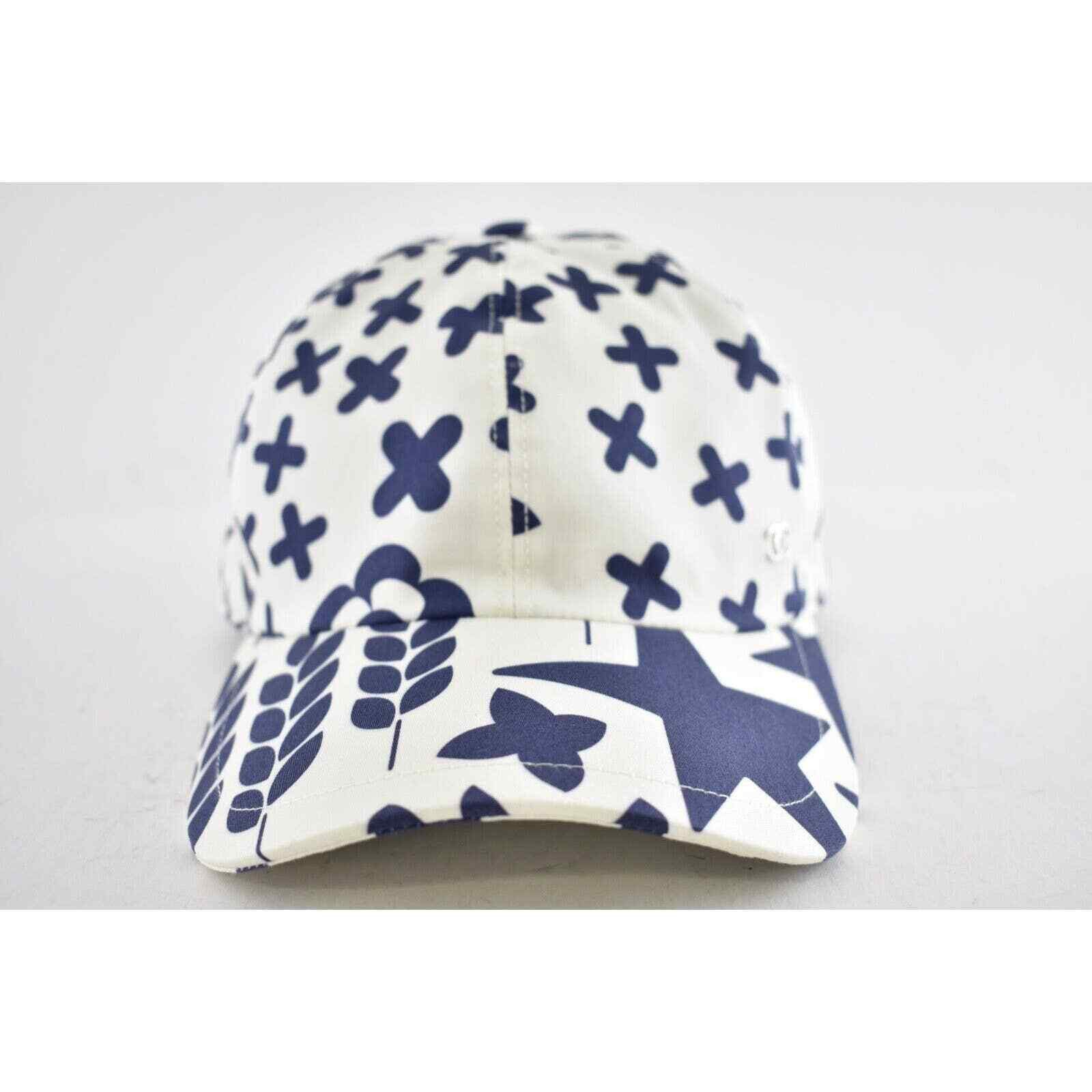 Chanel Chanel Graffiti CC Silver Logo Baseball Cap Curved Peak Hat Size ONE SIZE - 2 Thumbnail