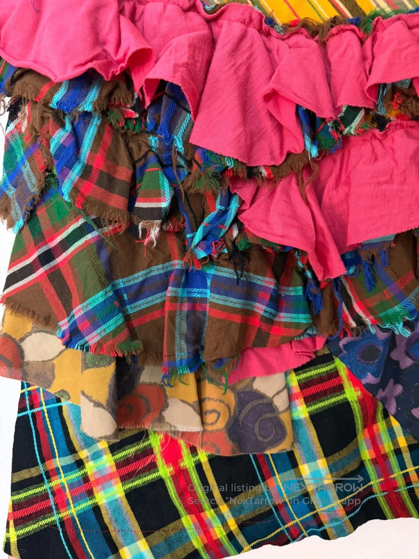 Comme des Garcons COMME des GARCONS Patchwork Skirt. Size 26" / US 2 / IT 38 - 4 Thumbnail