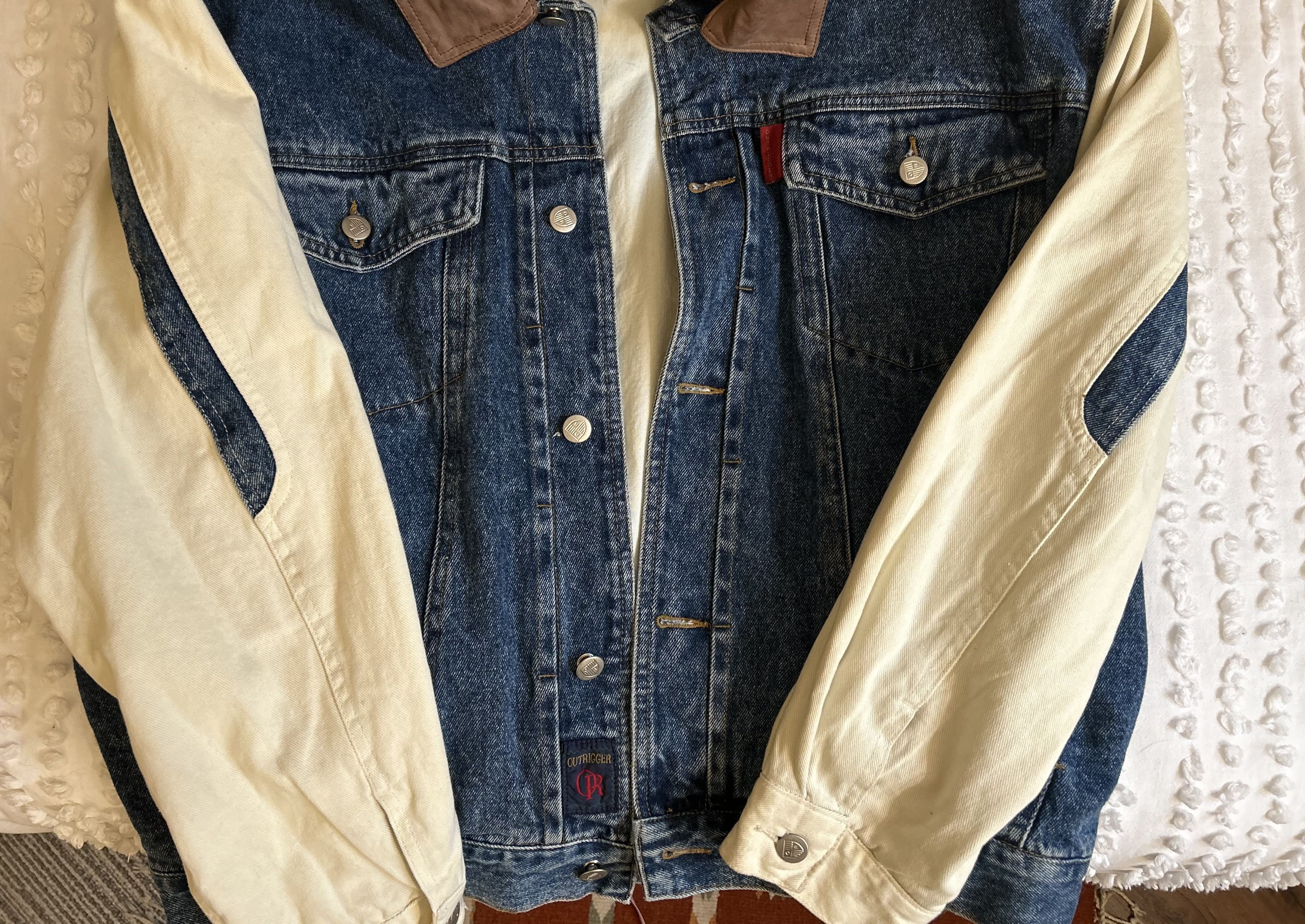 Levi's Vintage Clothing VTG denim jacket with leather collar Size US L / EU 52-54 / 3 - 7 Thumbnail
