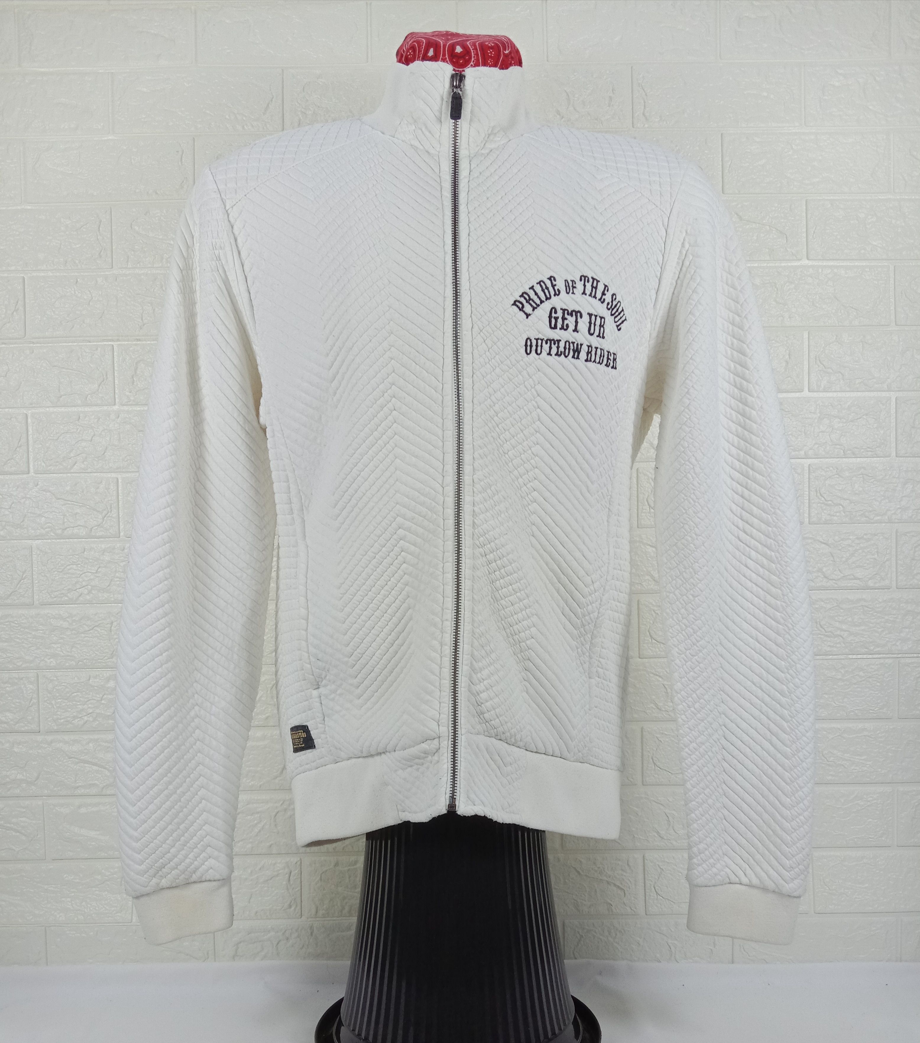 Japanese Brand Vintage Real Masters Pride Of The Souls Zipper Sweater Size US M / EU 48-50 / 2 - 1 Thumbnail