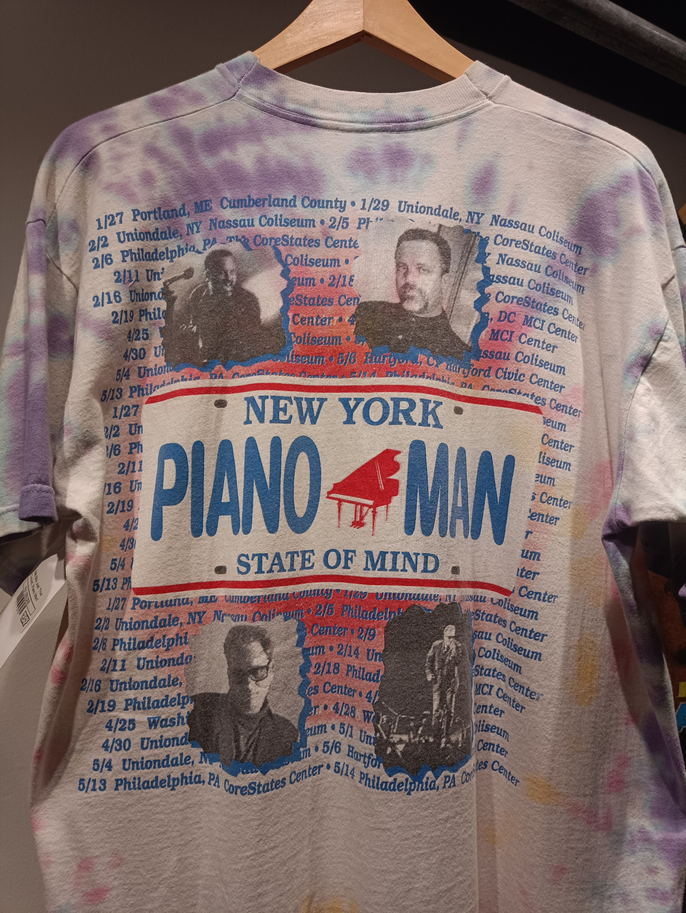 Band Tees × Vintage Billy Joel the concert piano man Size US XL / EU 56 / 4 - 5 Thumbnail