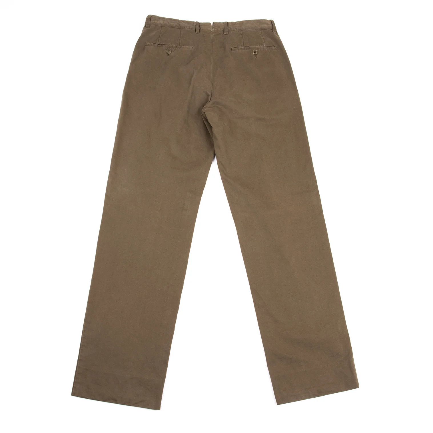 Dries Van Noten Cotton Straight Pants in Brown, Size 46 Size US 30 / EU 46 - 11 Thumbnail