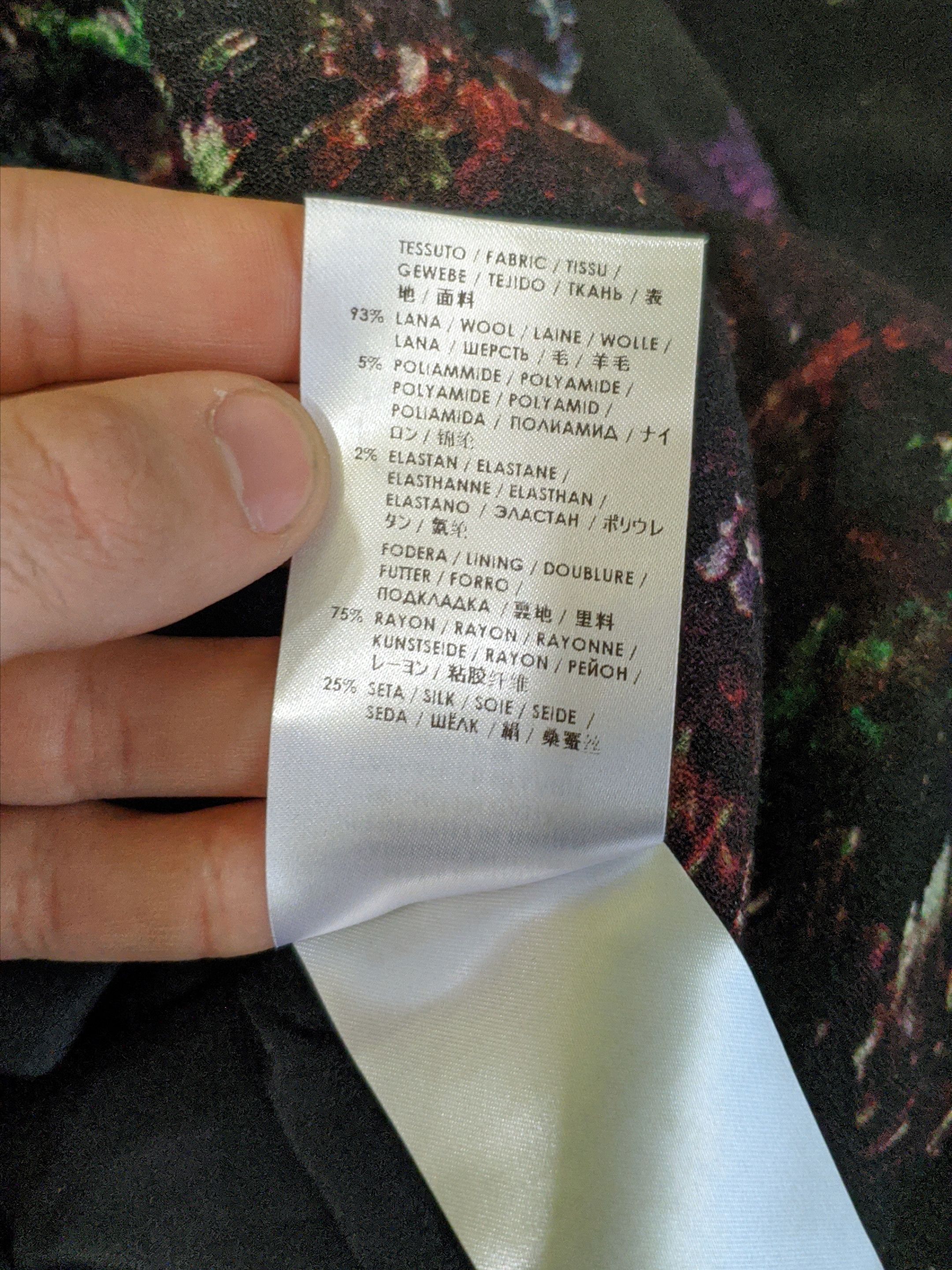 Alexander McQueen Alexander McQueen Midi Wool moth print jersey Dress Silk Size S / US 4 / IT 40 - 9 Thumbnail