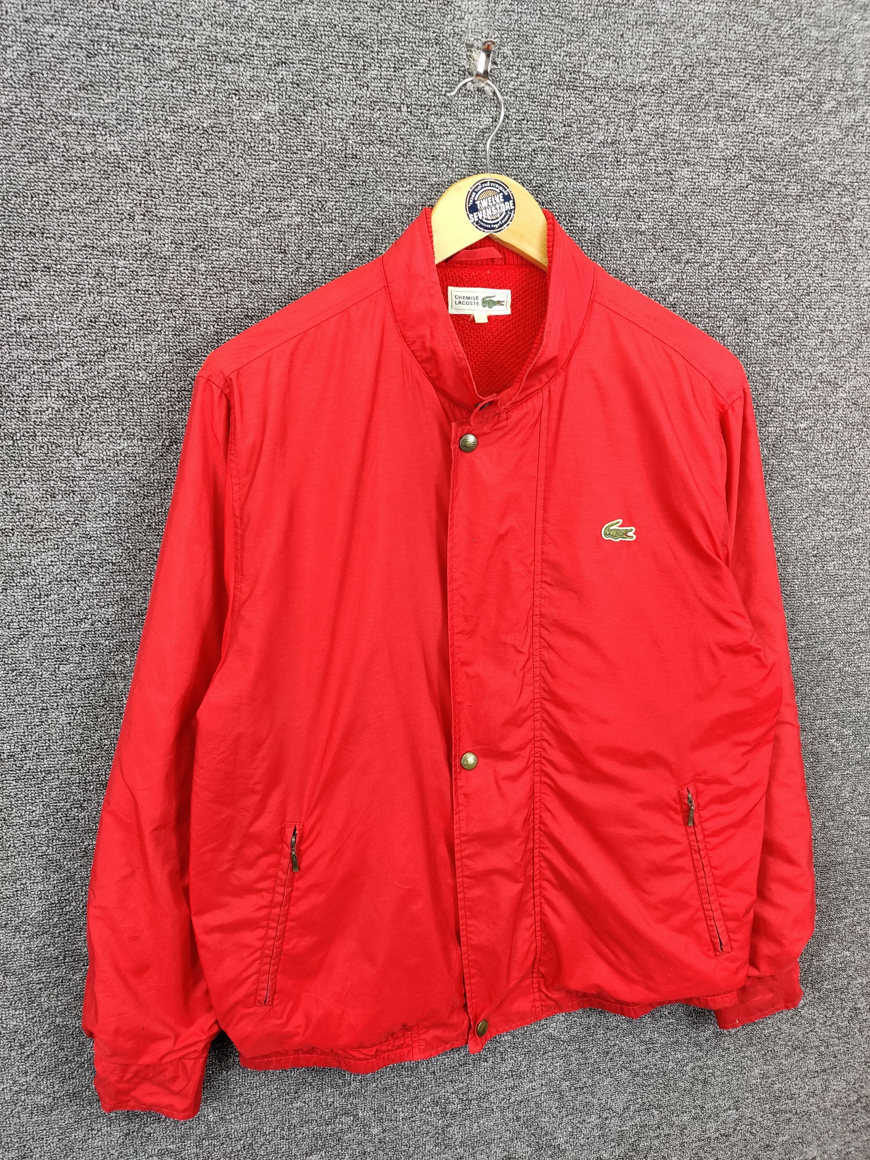 Lacoste Vintage Lacoste Zipper Bomber Jacket Size US M / EU 48-50 / 2 - 5 Thumbnail