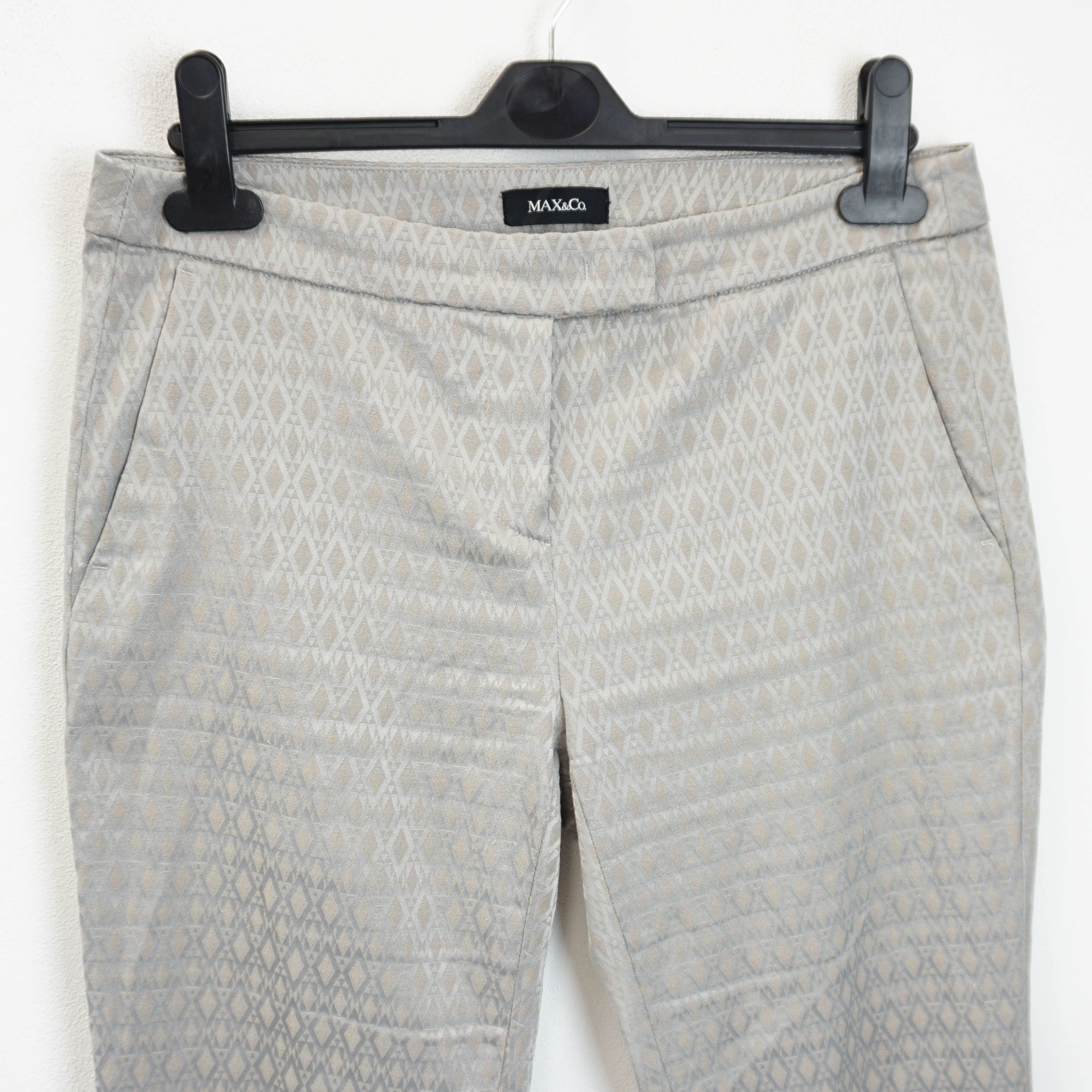 MAX&Co. MAX&CO. Essential Women's Trousers/Pants Size 28" / US 6 / IT 42 - 2 Thumbnail