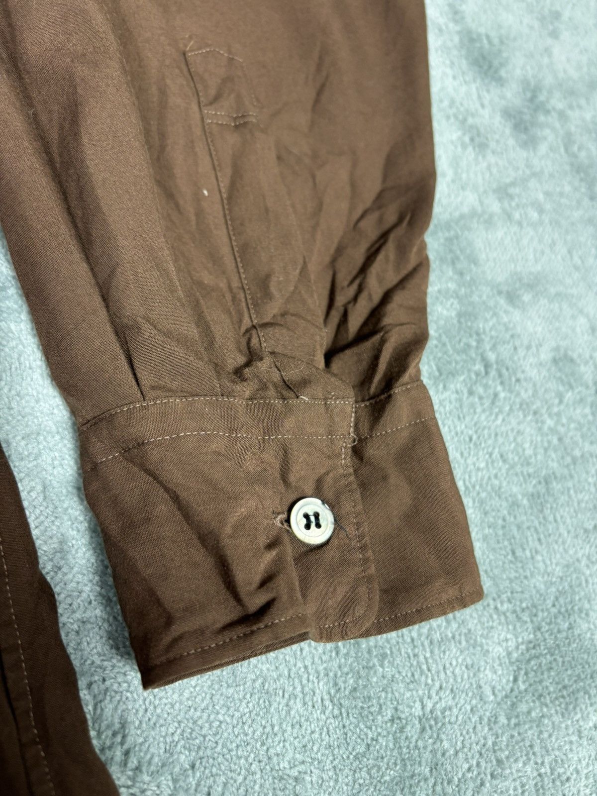 Comme des Garcons Homme Vintage 90’s Comme des Garcons Homme Rayon Shirt Size US L / EU 52-54 / 3 - 5 Thumbnail