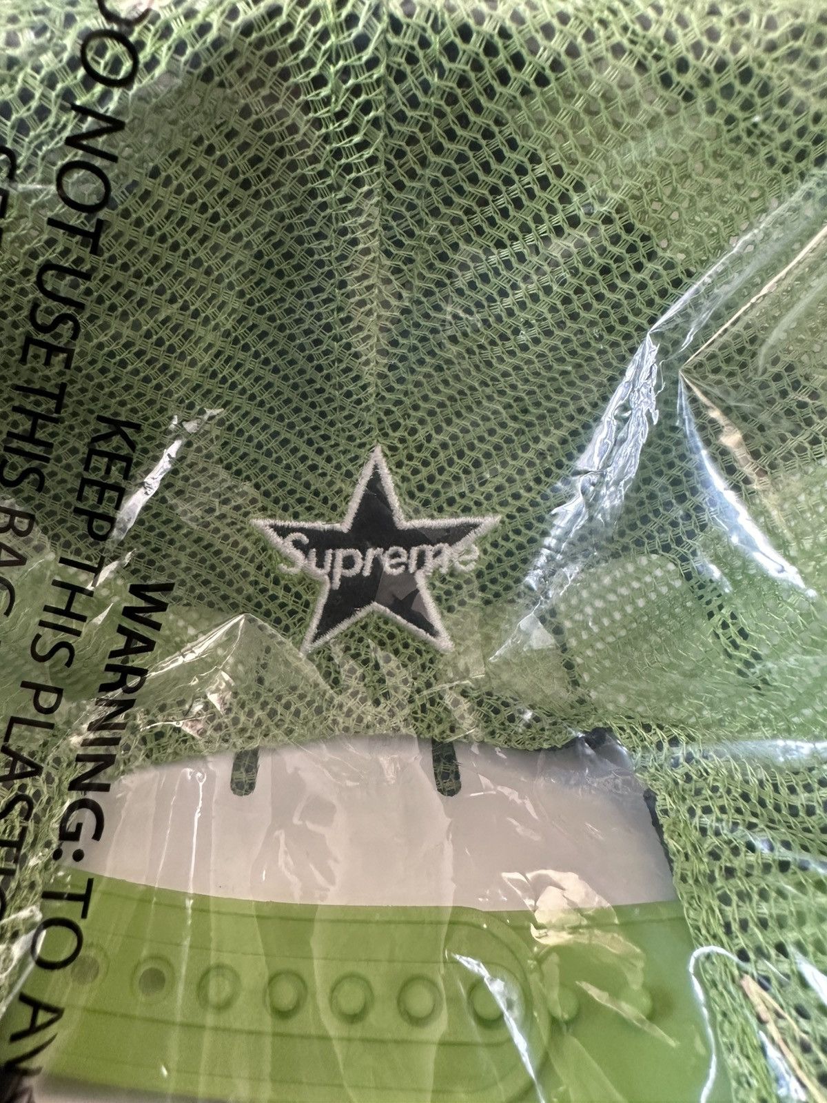 Supreme × Vanson Leathers Supreme Vanson Leather Mesh Back Hat Cap 6 Panel Size ONE SIZE - 5 Thumbnail