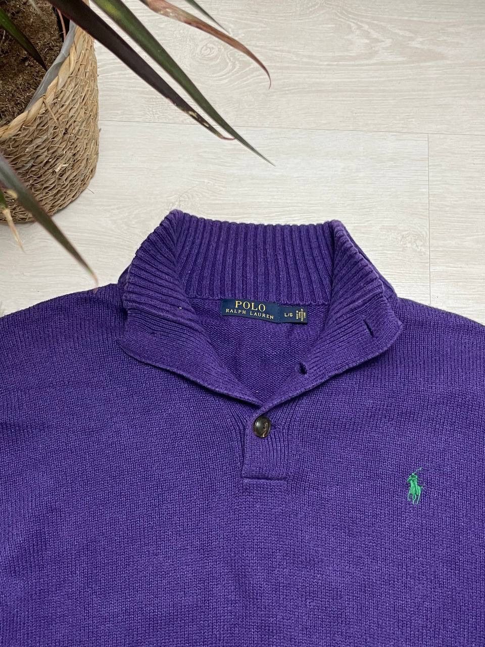 Polo Ralph Lauren × Vintage Polo Ralph Lauren Sweater Knit Small Logo Pony Y2k Size US L / EU 52-54 / 3 - 2 Thumbnail