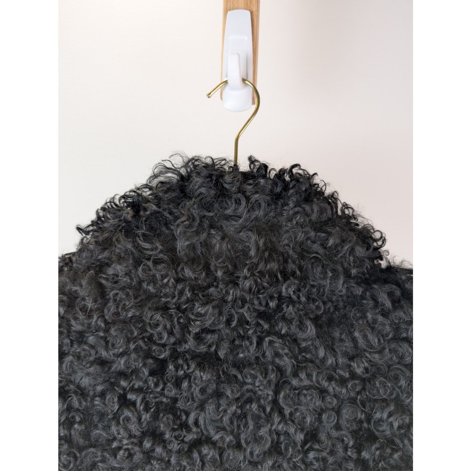 Bottega Veneta o1rshd1 Curly Shearling Coat in Black Size US M / EU 48-50 / 2 - 14 Thumbnail