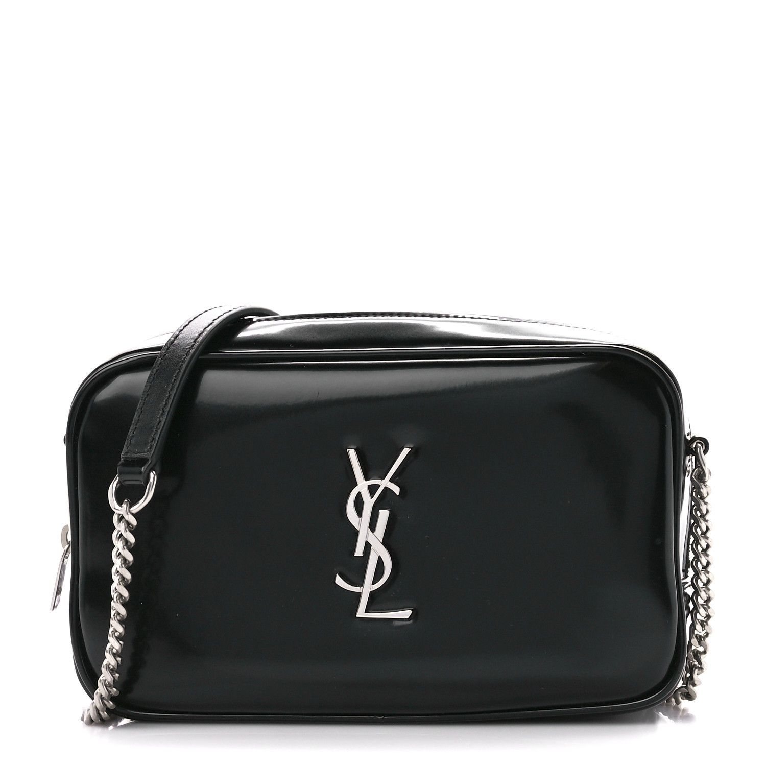 Saint Laurent Paris o1b1hav110125 Size: OS / Mini Lou Camera Bag in Black Size ONE SIZE - 1 Thumbnail