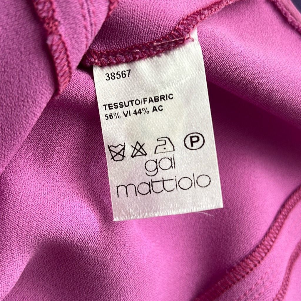 Cult Gaia NWT Gai Mattiolo Plunging V-neckline Structured Cups Cut-out front detail Purple Hue 4 / 6 (025) Size S / US 4 / IT 40 - 11 Thumbnail