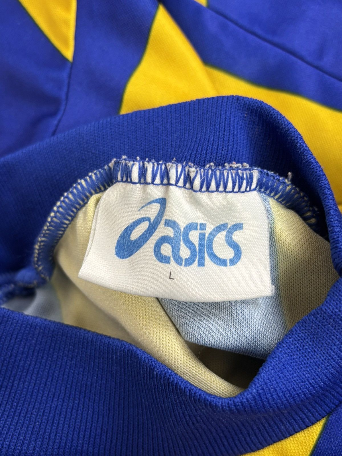 Asics Asics Leeds United 1993/95 Training Kit? Long Sleeve Jersey Size US L / EU 52-54 / 3 - 10 Thumbnail