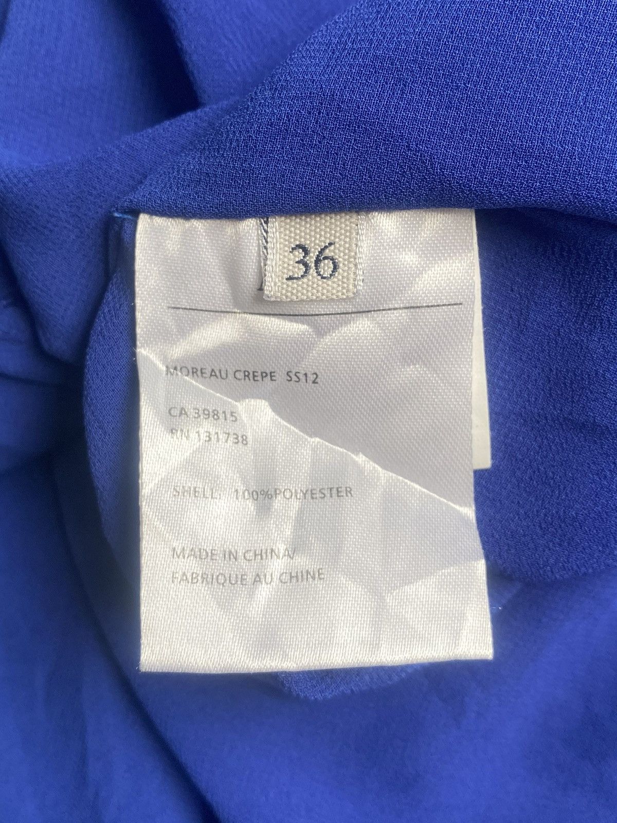 Acne Studios ACNE STUDIOS Blue Dress Size L / US 10 / IT 46 - 14 Thumbnail