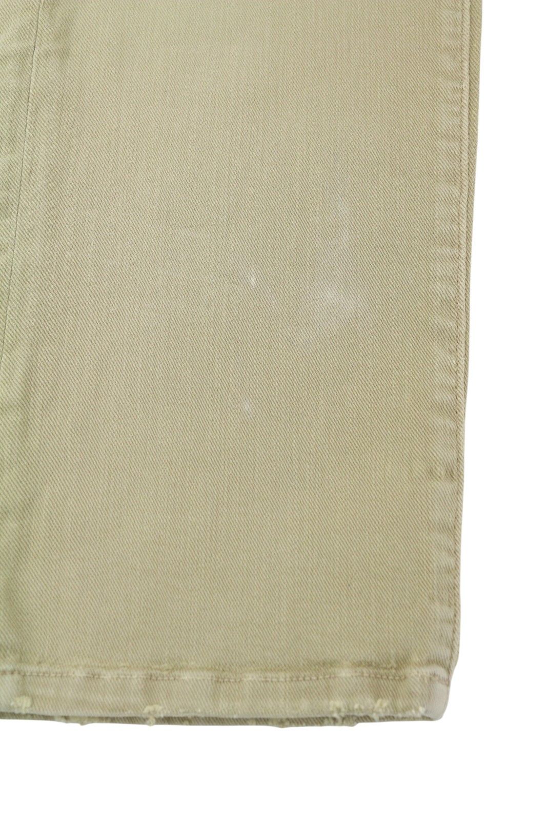 R13 BOY STRAIGHT 28 Khaki Stretchy Faded Ankle Casual 86300 Size 28" / US 6 / IT 42 - 12 Thumbnail