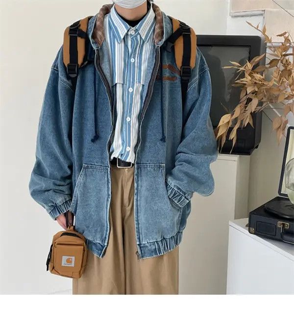 Other Vintage harajuku style denim jacket Size US L / EU 52-54 / 3 - 6 Thumbnail