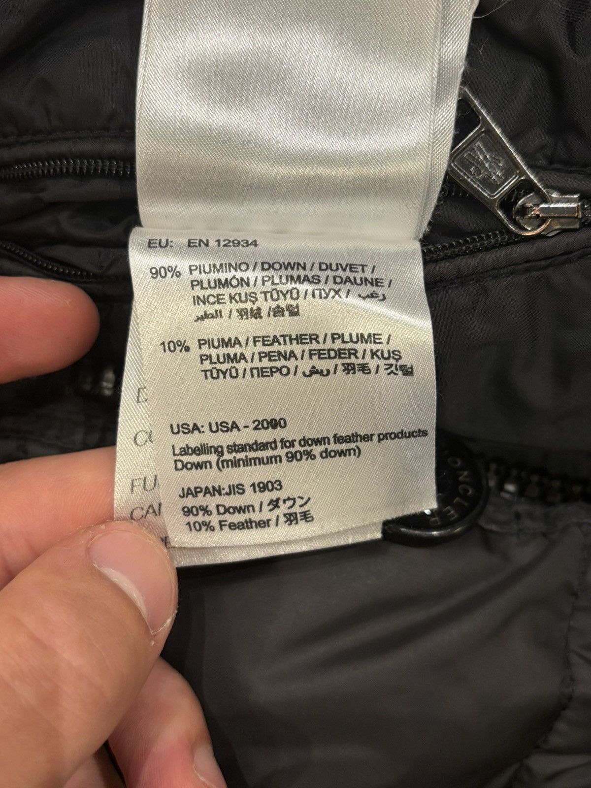 Moncler Moncler Affton Giubbotto Size L / US 10 / IT 46 - 14 Thumbnail