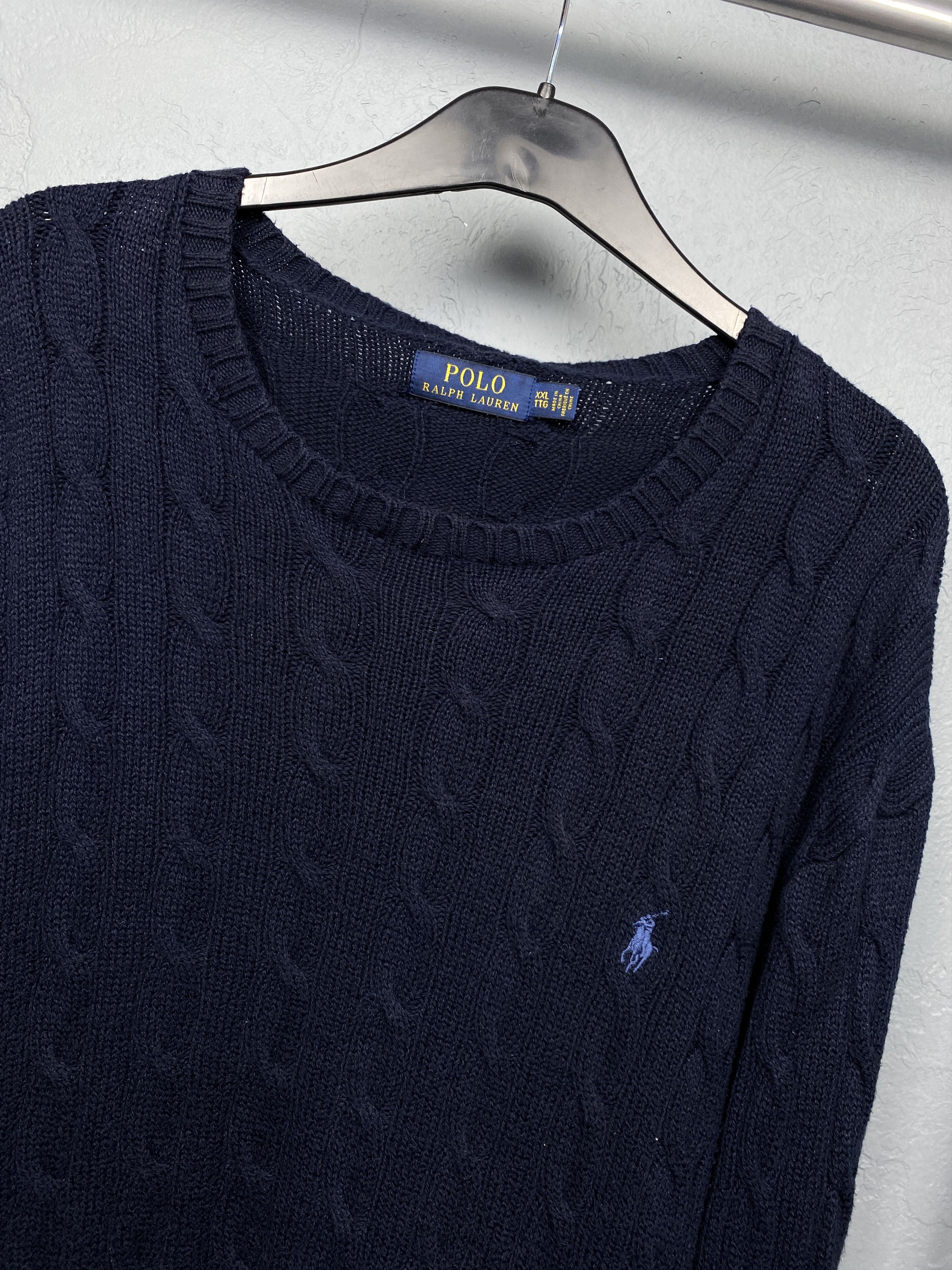 Polo Ralph Lauren Polo Ralph Lauren Vintage Knit Sweater Y2K Size US XXL / EU 58 / 5 - 2 Thumbnail