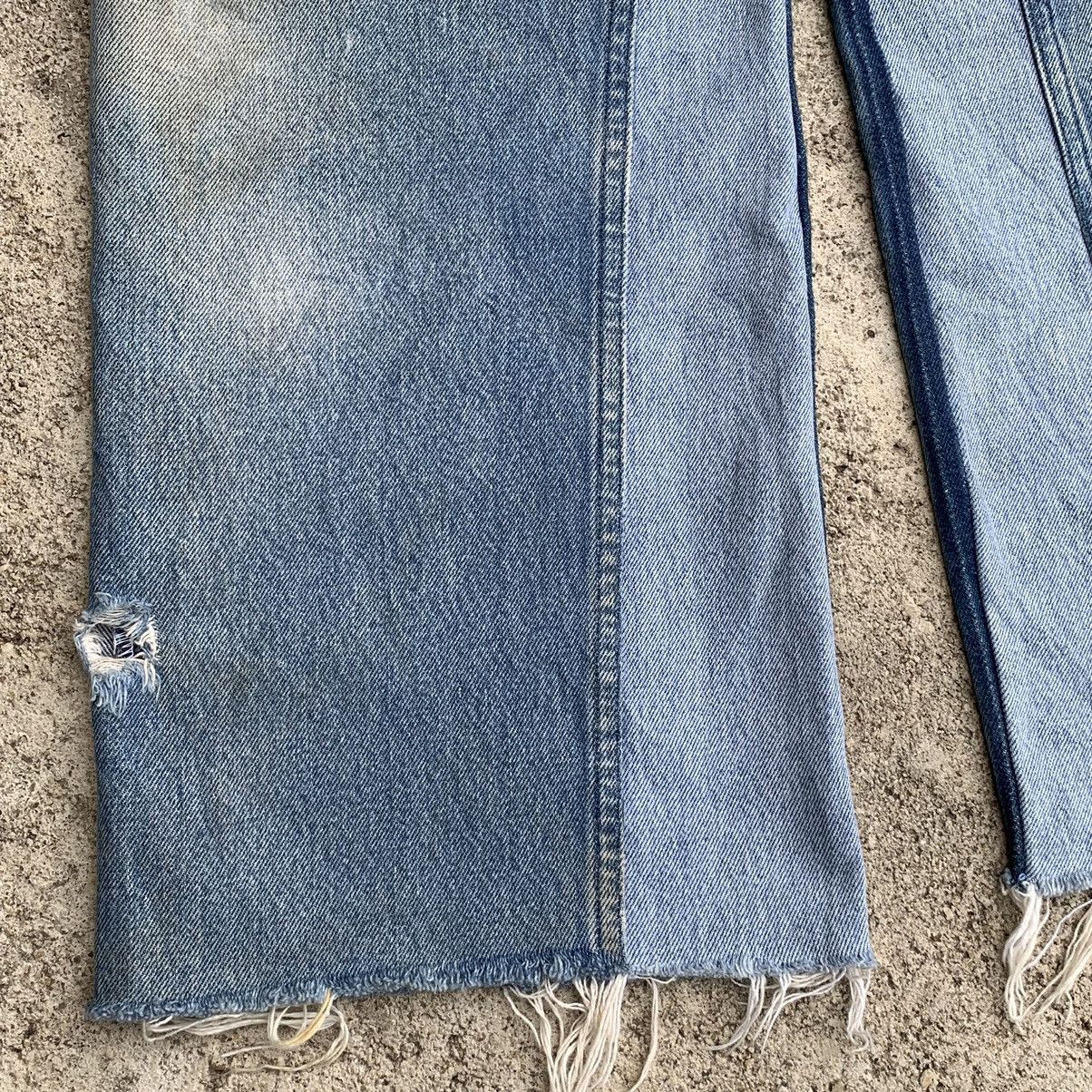 Levi's Vintage Clothing Vintage Levis Re/Done USA Wide Baggy Distressed Jeans W24 Size 24" / US 00 / IT 34 - 9 Thumbnail