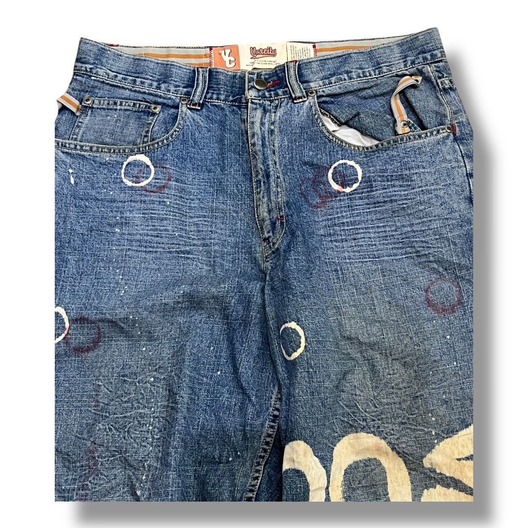 Designer × Japanese Brand VARCITY DISTRESSED JEANS DENIM Size US 34 / EU 50 - 14 Thumbnail