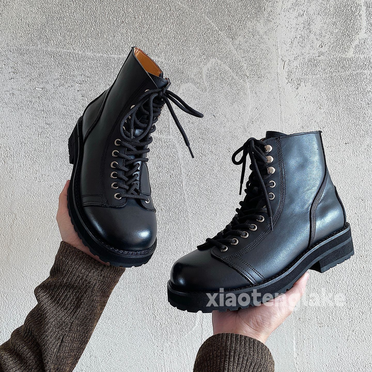 Vintage Zipper utility punk yuppie grunge tactical military boots Size US 11 / EU 44 - 5 Thumbnail