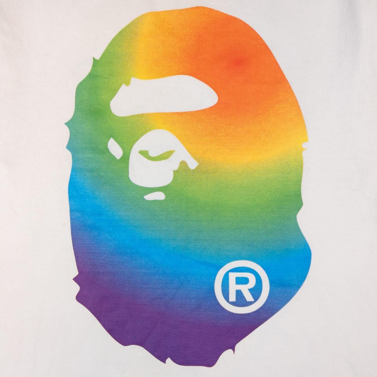 Bape Vintage BAPE Rainbow Graphic T Shirt Size S Size US S / EU 44-46 / 1 - 5 Thumbnail
