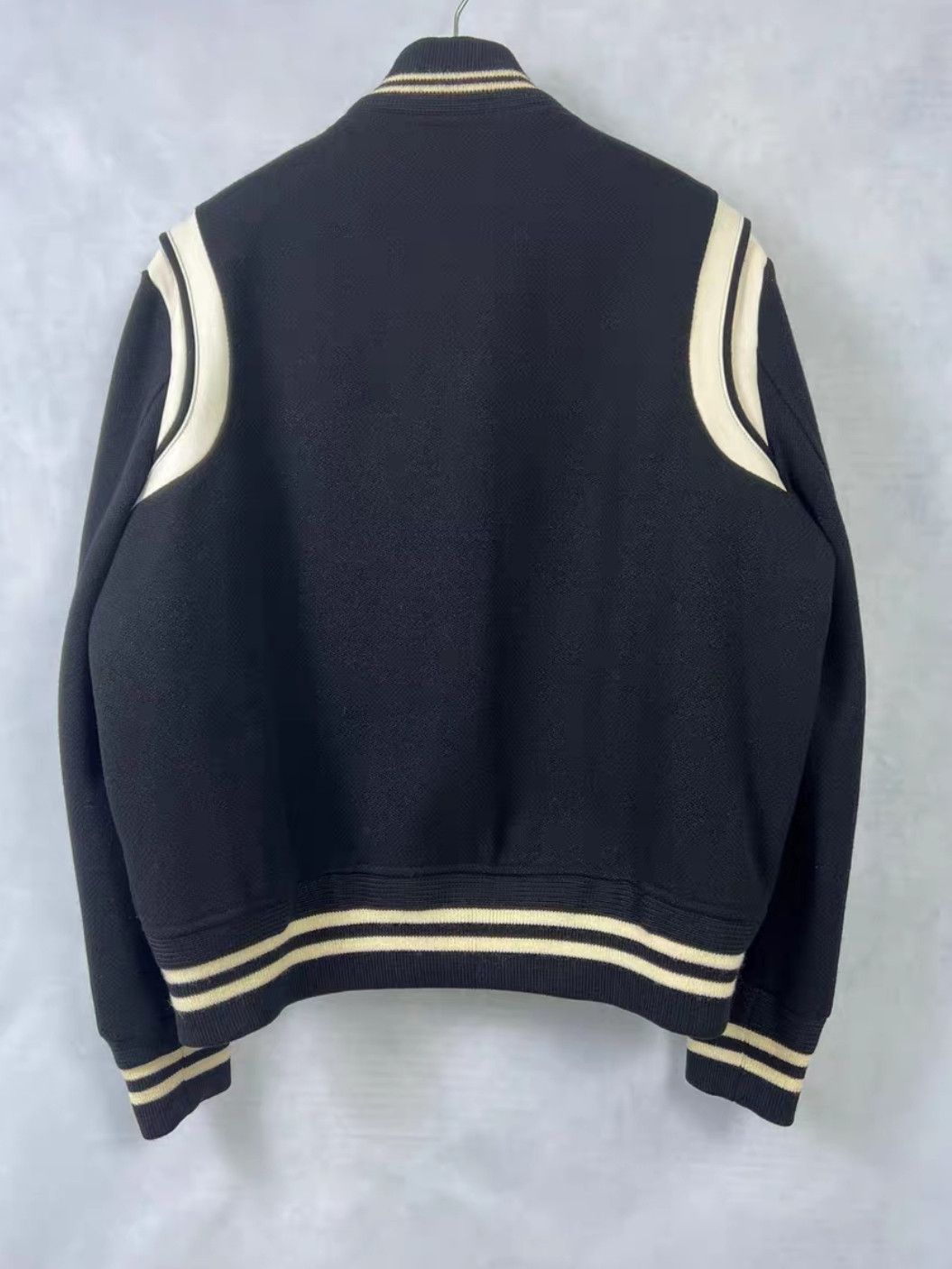 Yves Saint Laurent Saint Laurent Classic black and white Teddy jacket 2502-Ne Size US L / EU 52-54 / 3 - 2 Thumbnail
