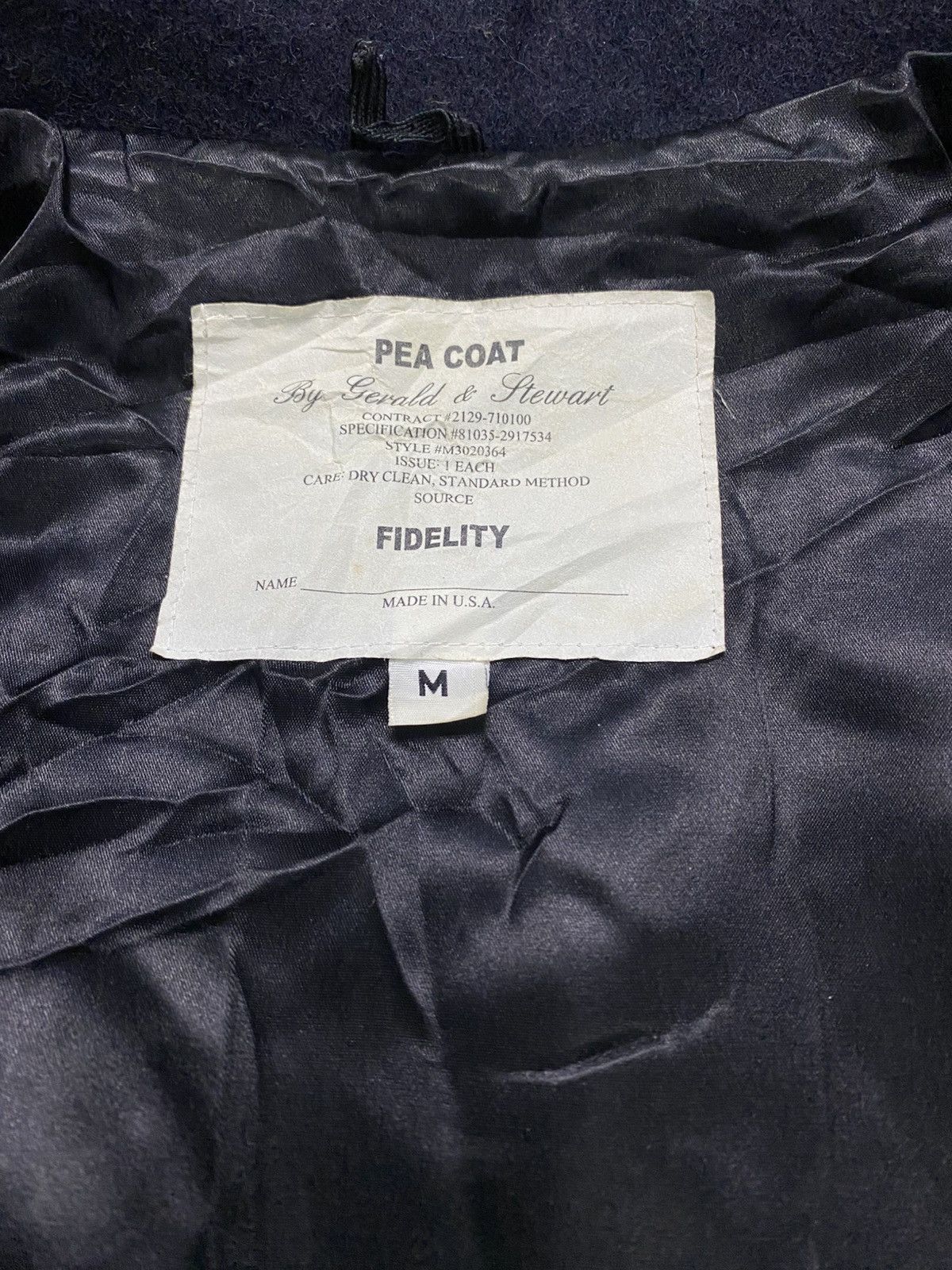 Vintage Vintage PEA COAT By gerald & stewart wool caban jacket Size M / US 6-8 / IT 42-44 - 5 Thumbnail