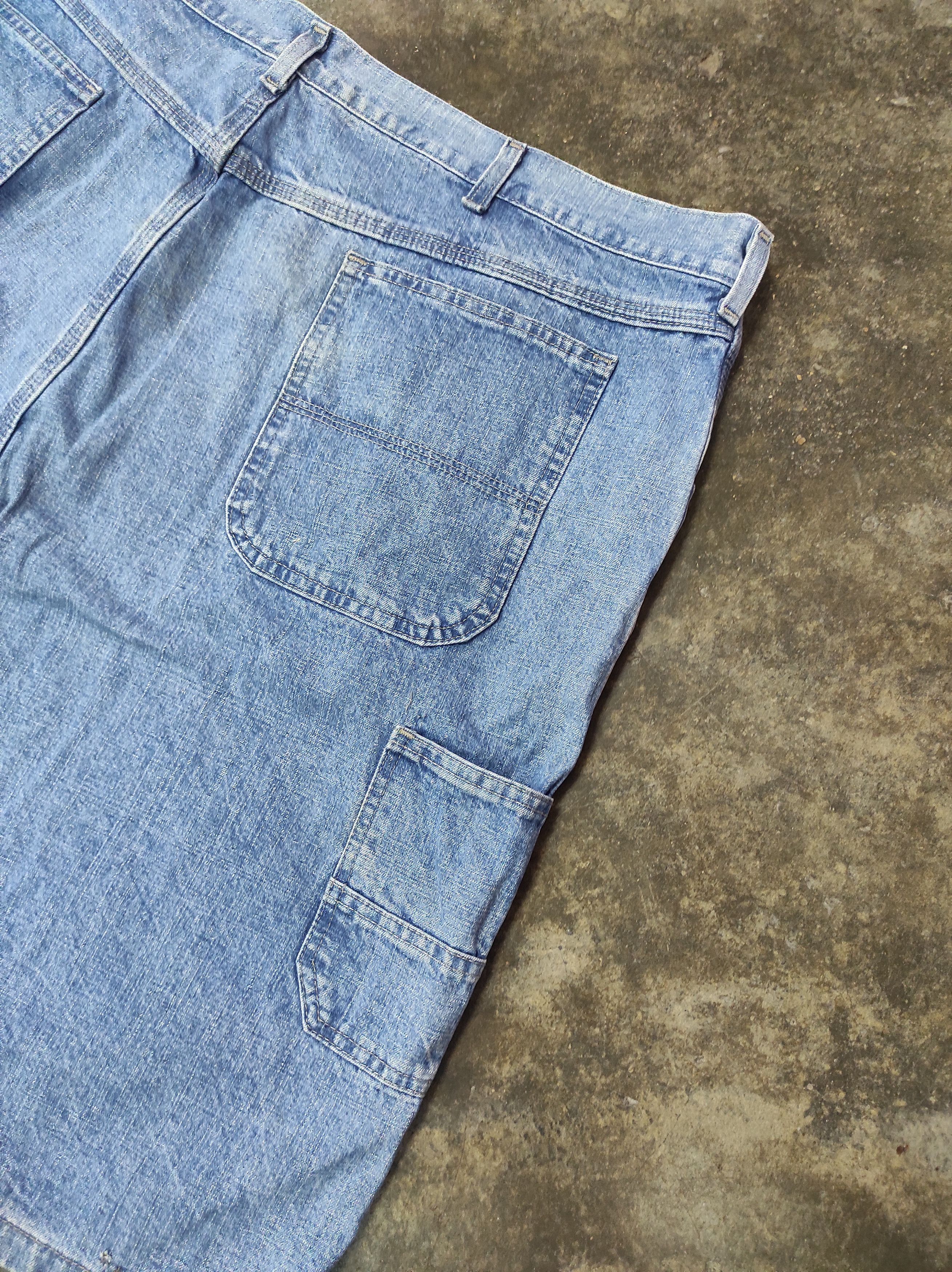 Vintage × Wrangler WRANGLER HERO VTG DENIM BAGGY SHORT PANTS Size US 44 / EU 60 - 2 Thumbnail