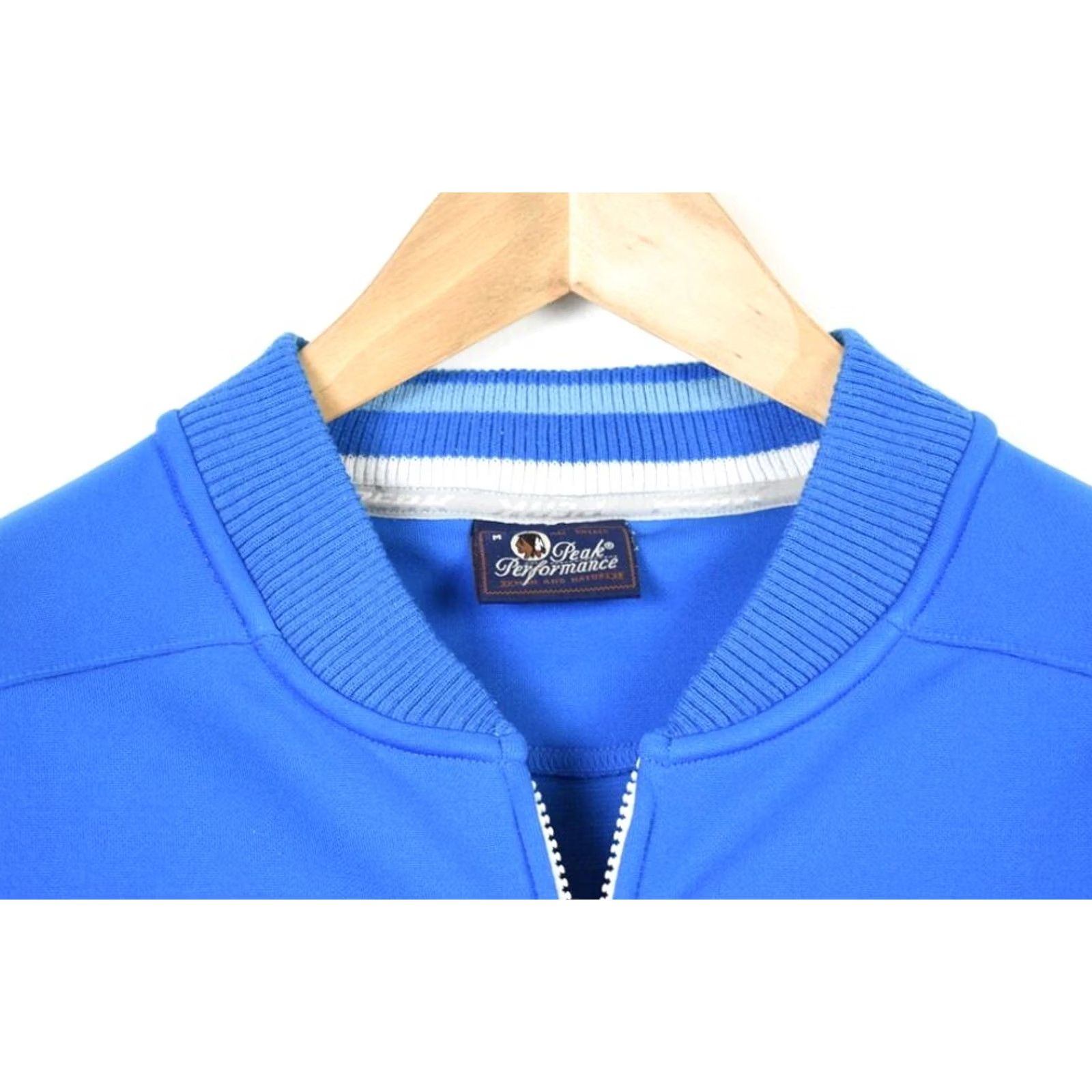 Peak Performance PEAK PERFORMANCE Fairway Z Sweatshirt Men M Blue Pockets Logo Full Zip Size US M / EU 48-50 / 2 - 4 Thumbnail