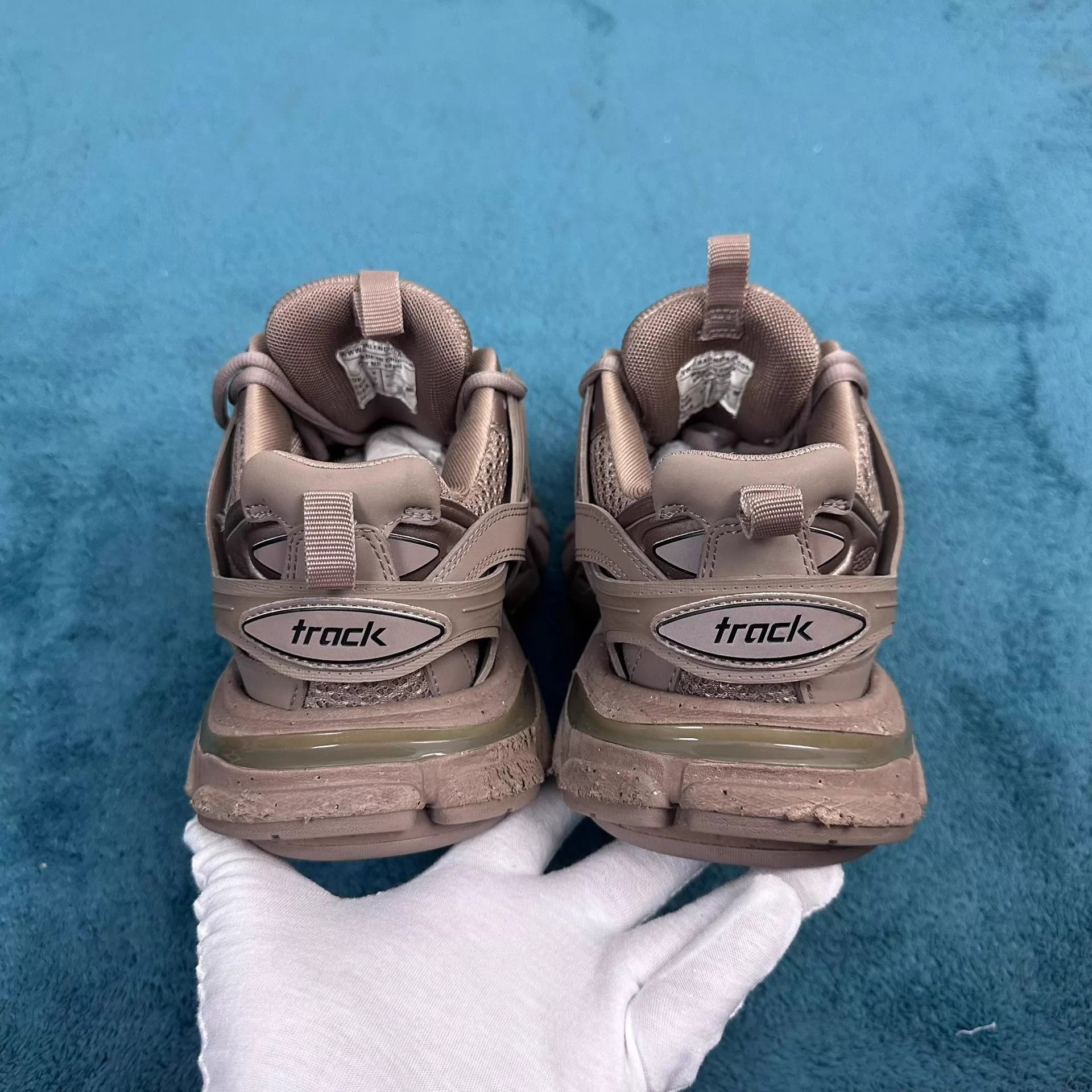 Balenciaga Balenciaga Track Low-Top Dad Shoe Gray 37 Like New Size US 6.5 / IT 36.5 - 4 Thumbnail